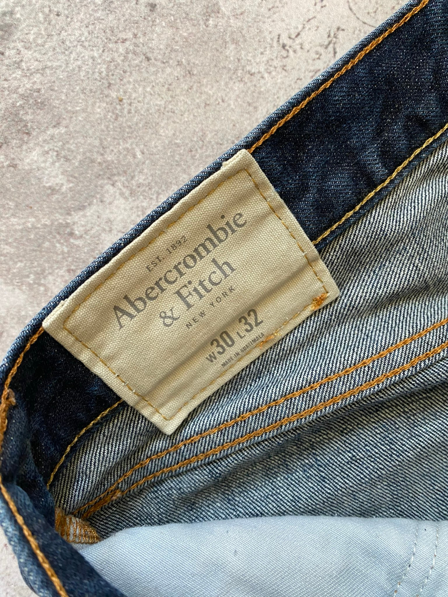 Abercrombie & Fitch Distressed slim jeans, миниатюра 9