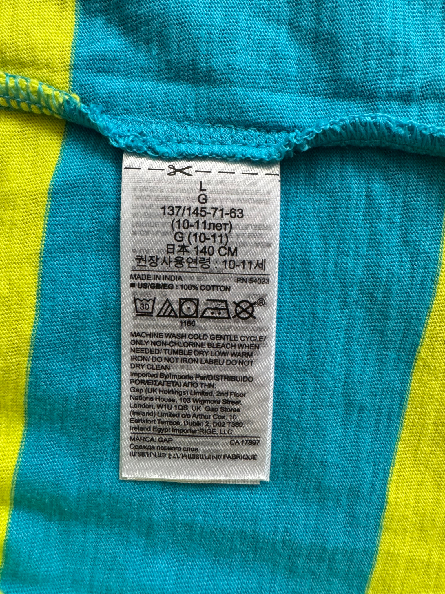 GAP футболка gap(kids), миниатюра 5