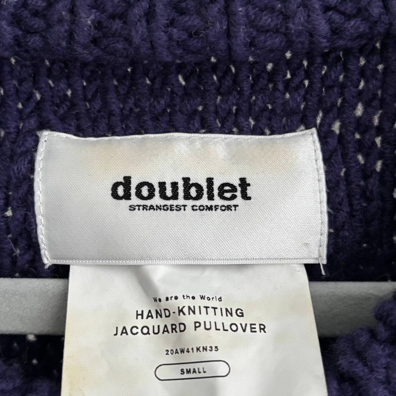 Doublet Hand-Knitting Jacquard Pullover, миниатюра 3