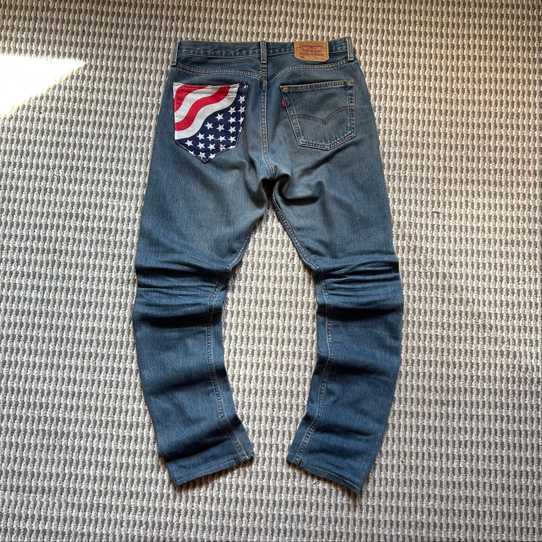 Levi's 501 American Flag Archive Vintage 1995, миниатюра 1
