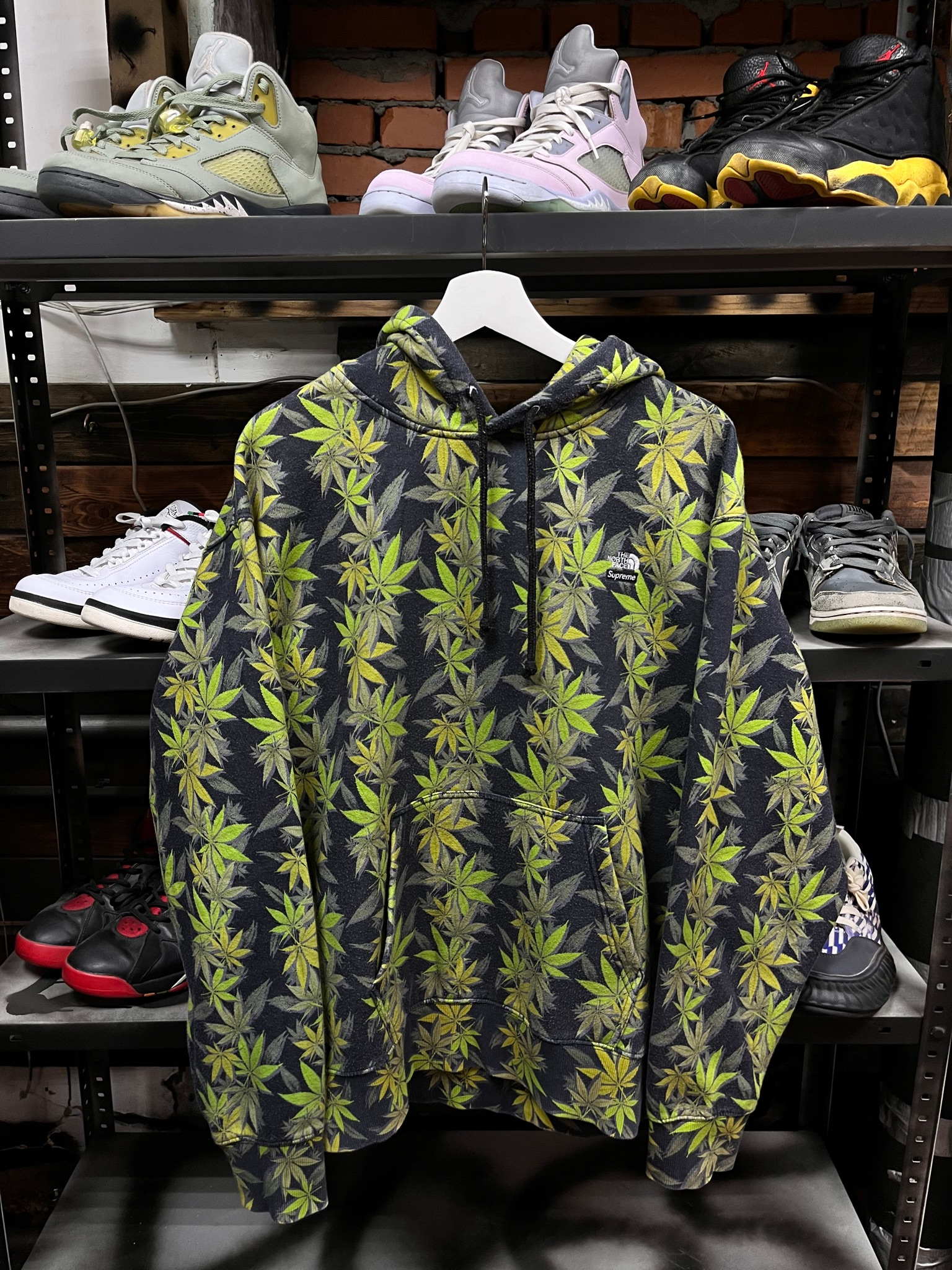 Supreme x The North Face Leaf Hoodie, миниатюра 1