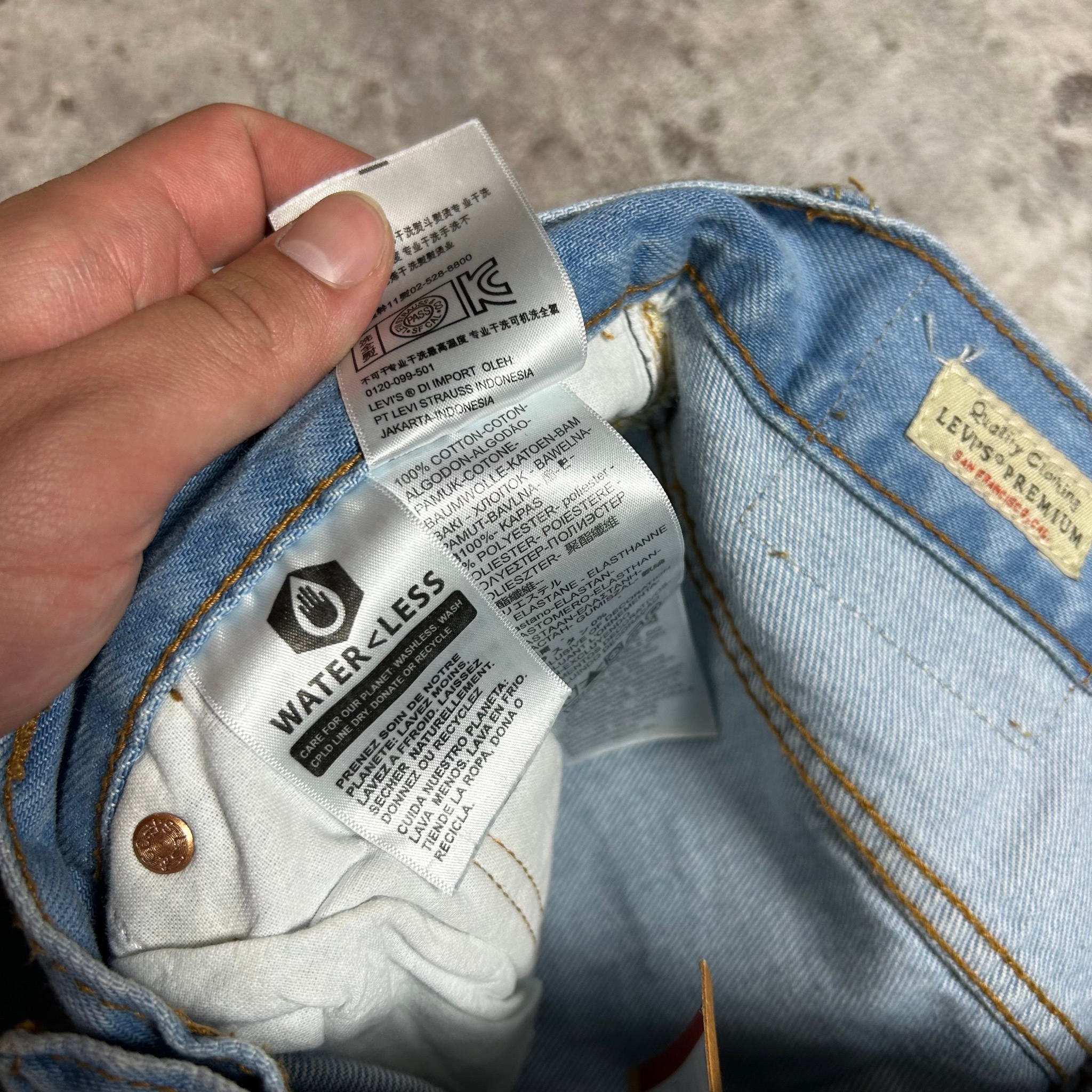 Levis 518 Low Bootcut, миниатюра 10