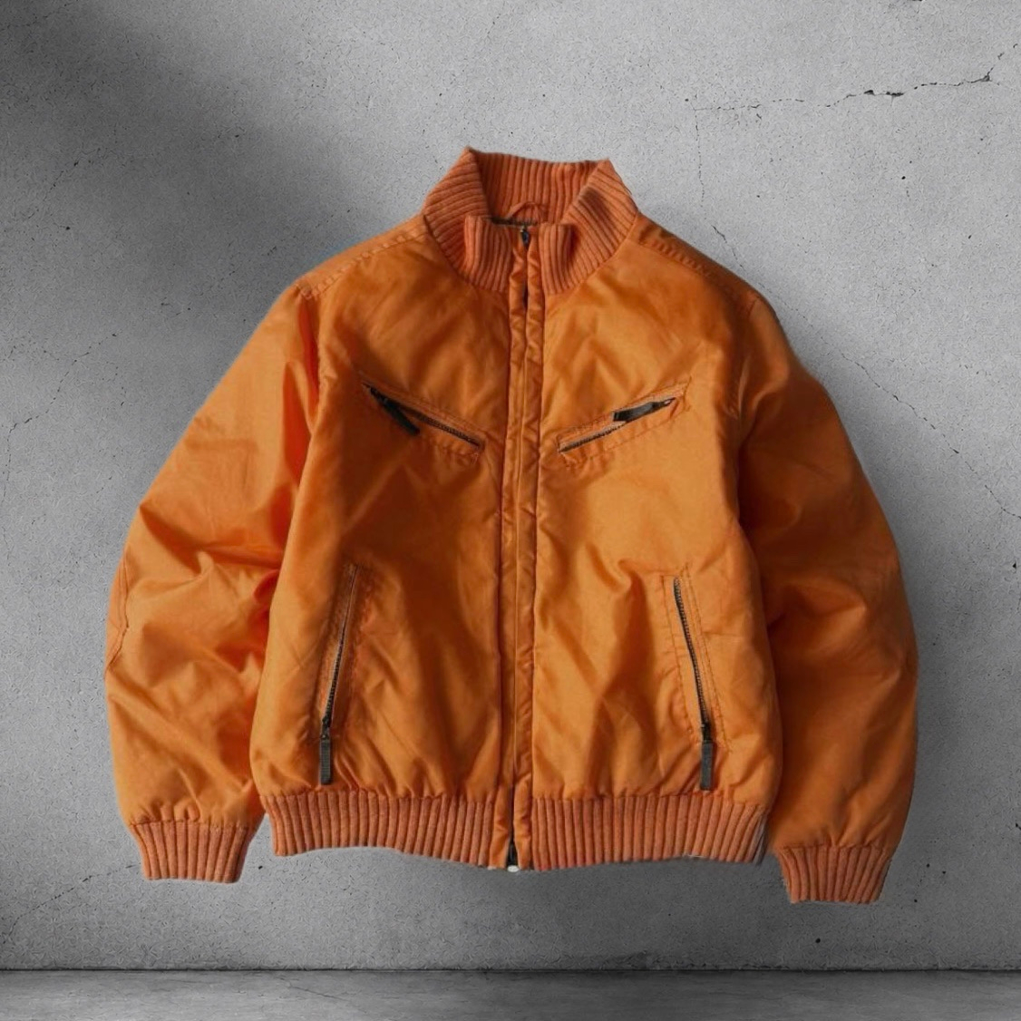 Principe Di Napoli  2000s Vintage Researching Flyer Bomber Jacket, миниатюра 2