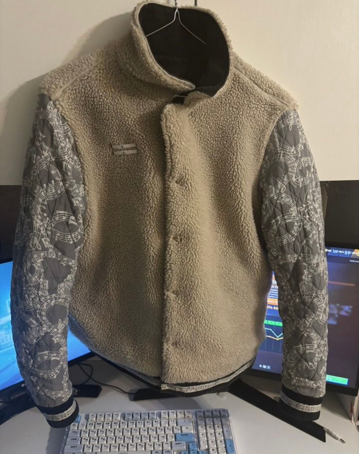Number (N)ine Reversible Corduroy Boa Jacket, миниатюра 6