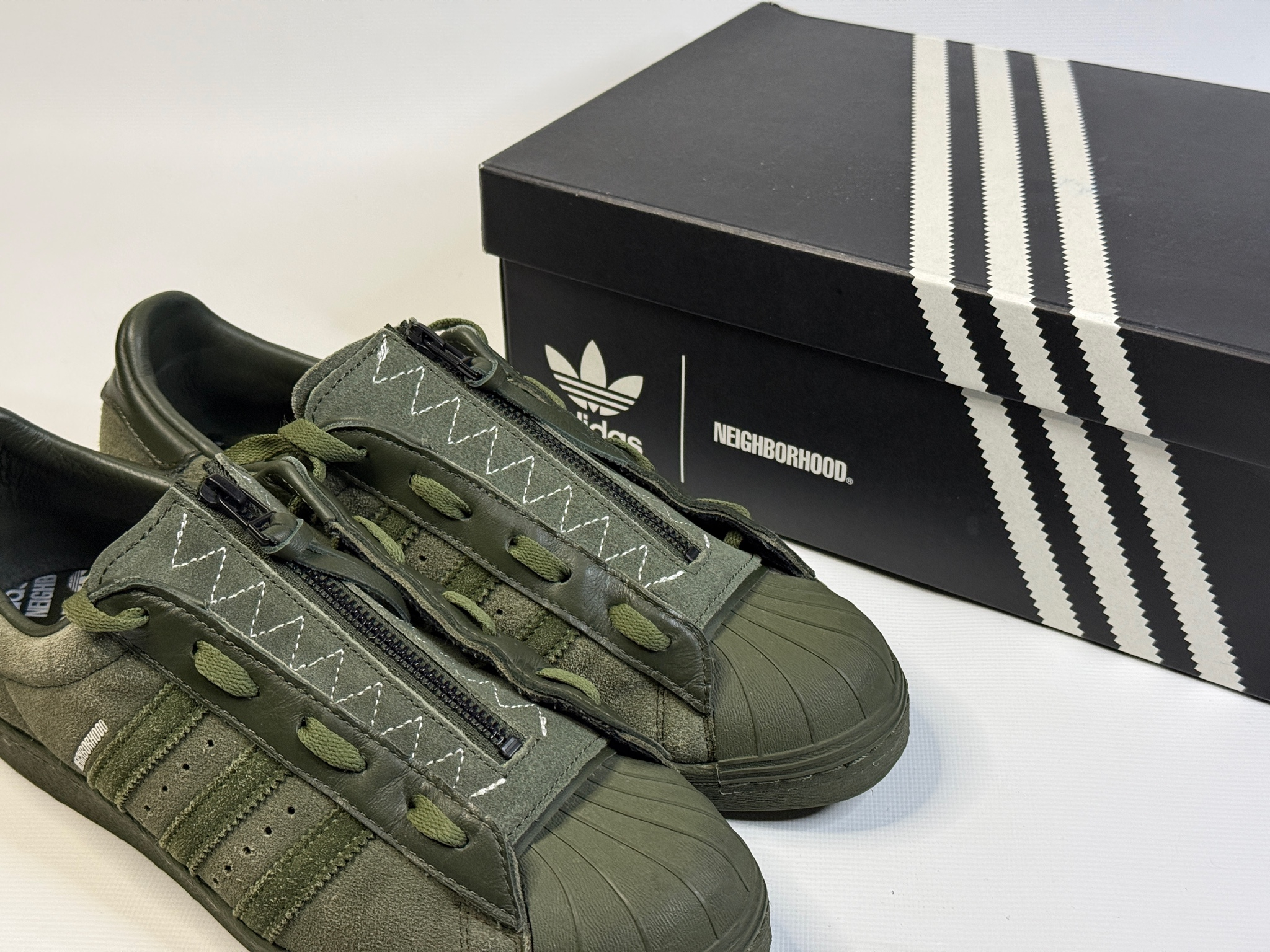 Adidas x Neighborhood Superstar zip 80s, миниатюра 10