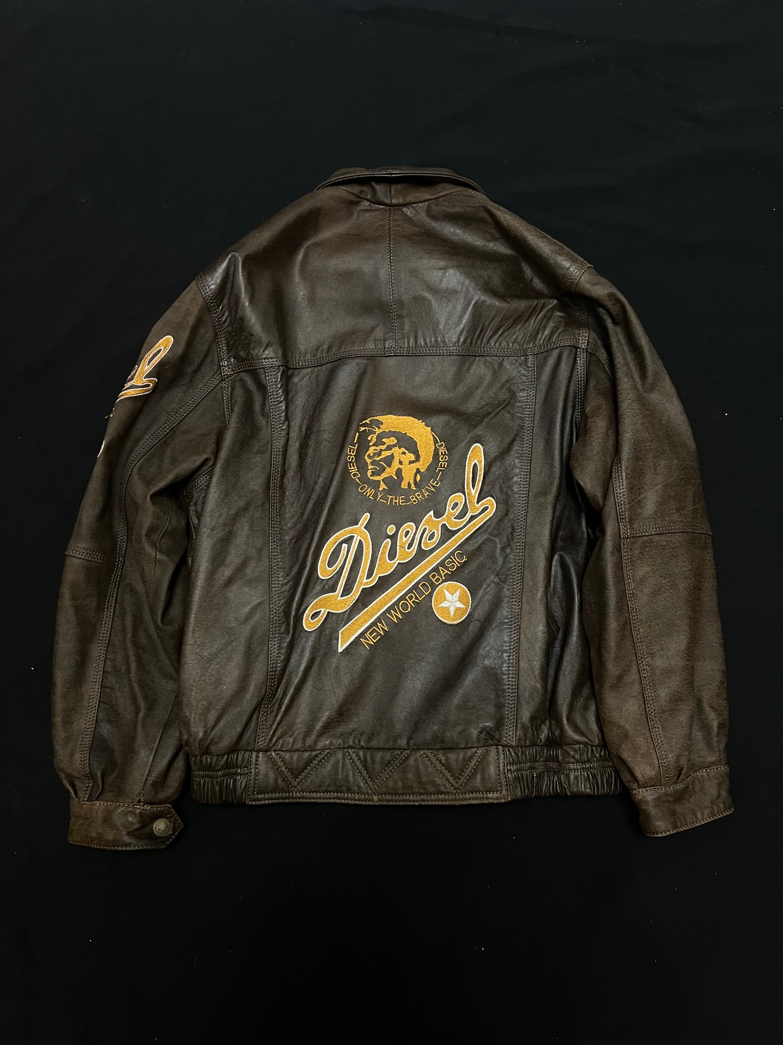 Diesel leather jacket, миниатюра 3