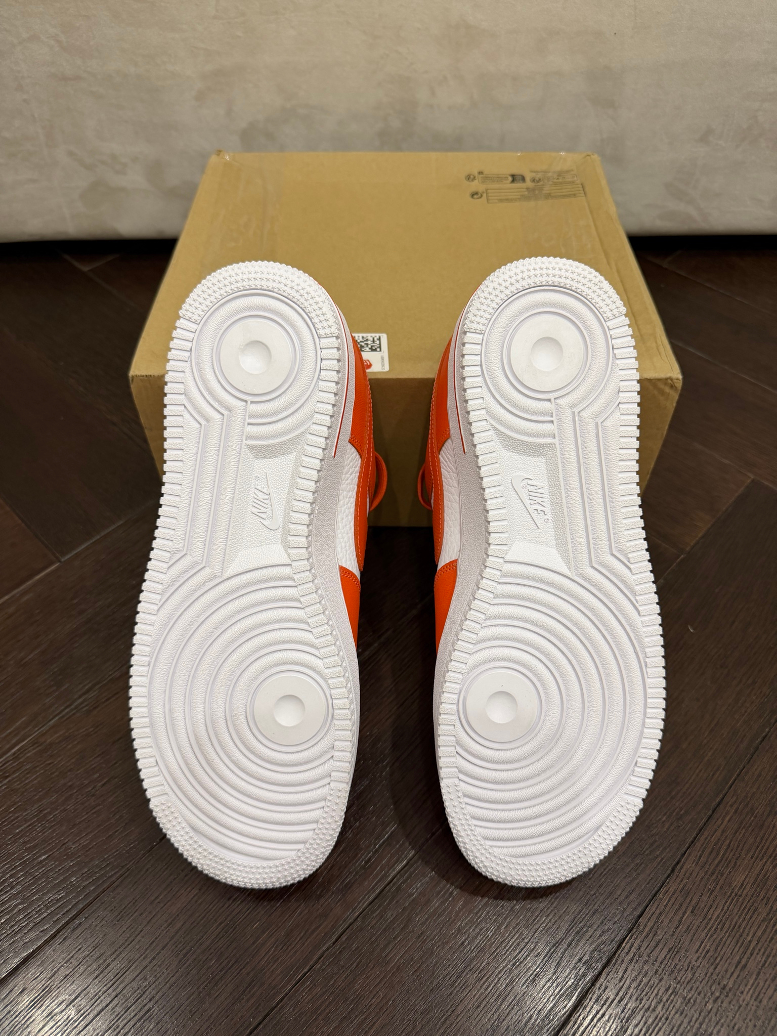 Nike Air Force 1 Orange Sport Canvas, миниатюра 5