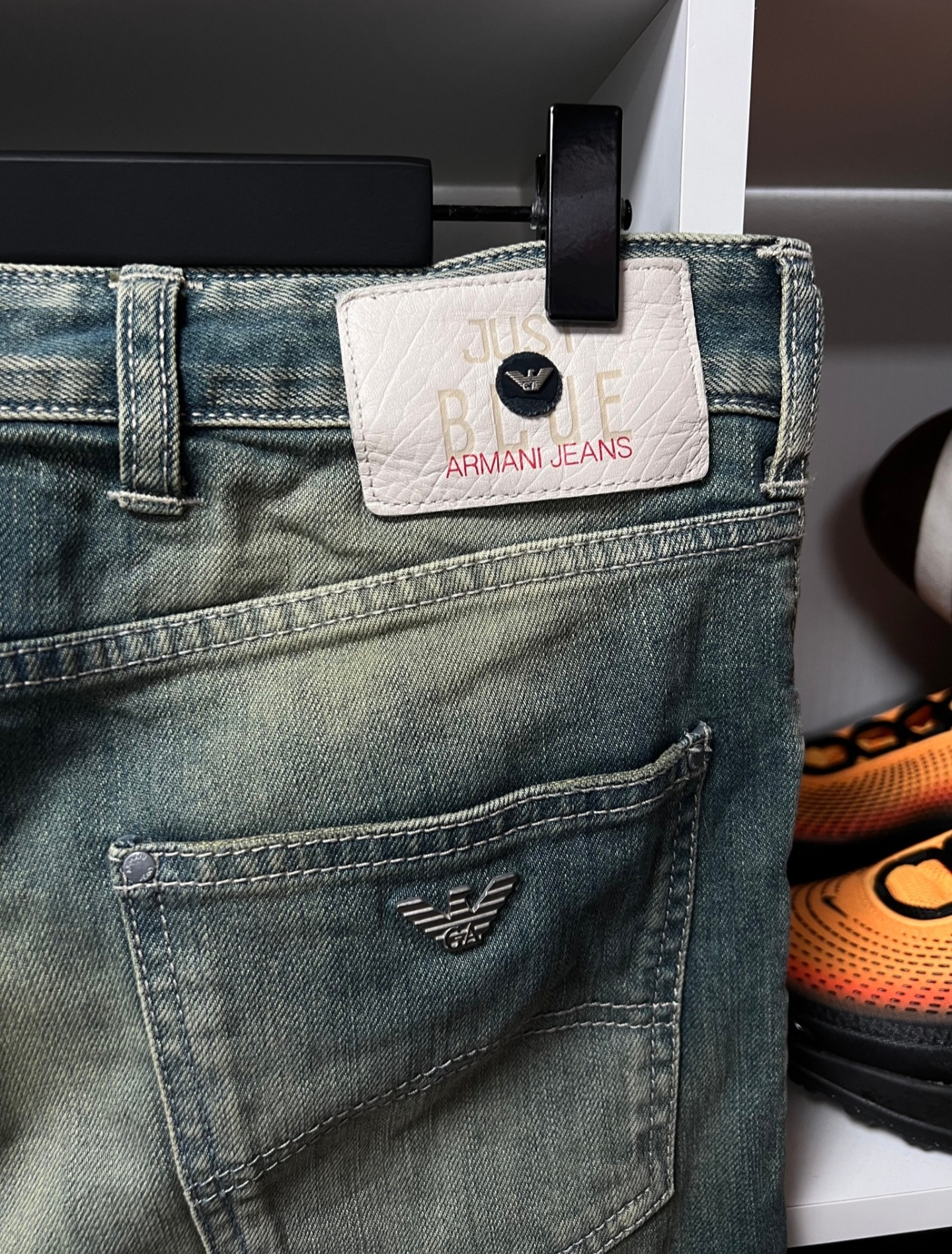 Giorgio Armani Dirty Wash Jeans, миниатюра 6