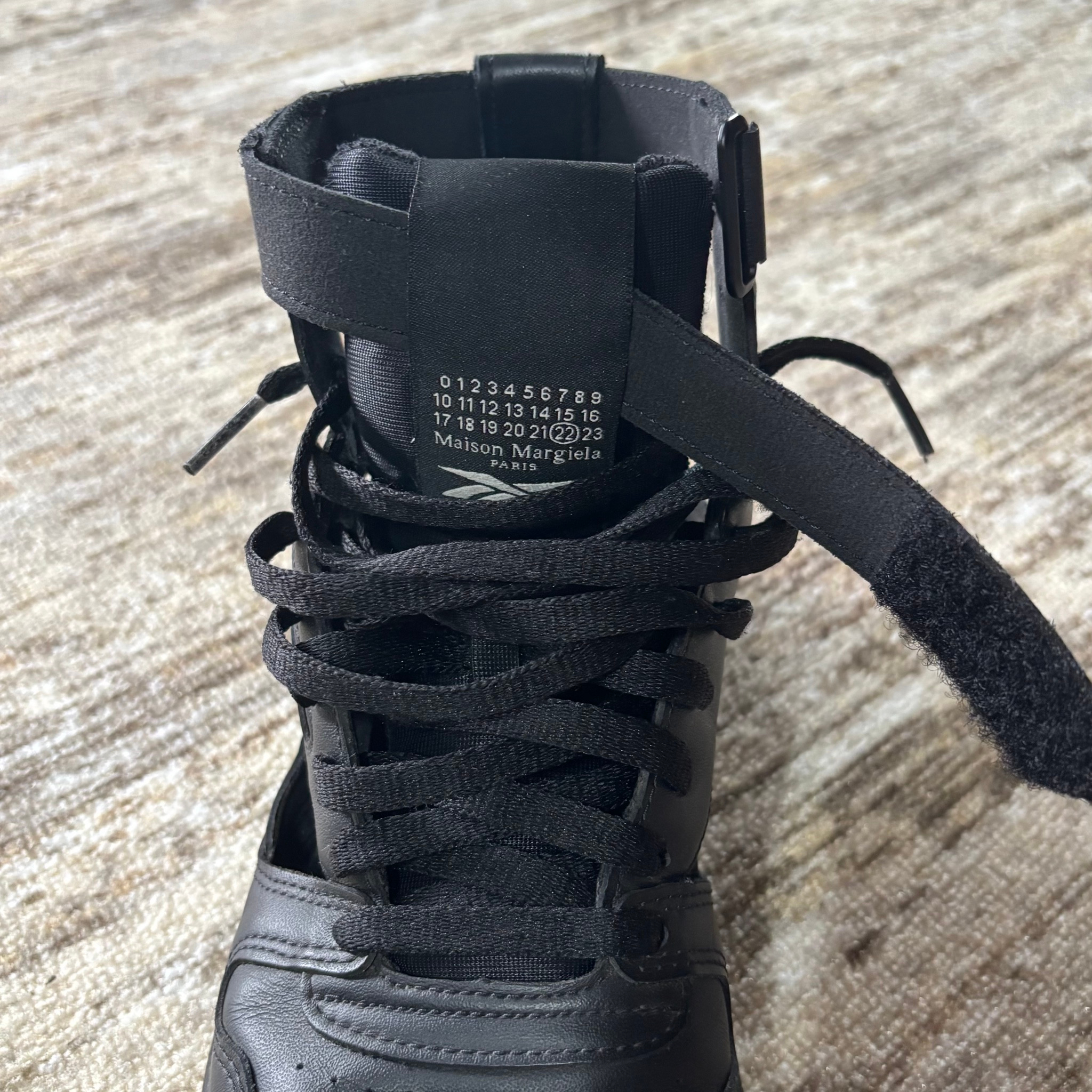 Maison Margiela x Reebok Tabi high black, миниатюра 4
