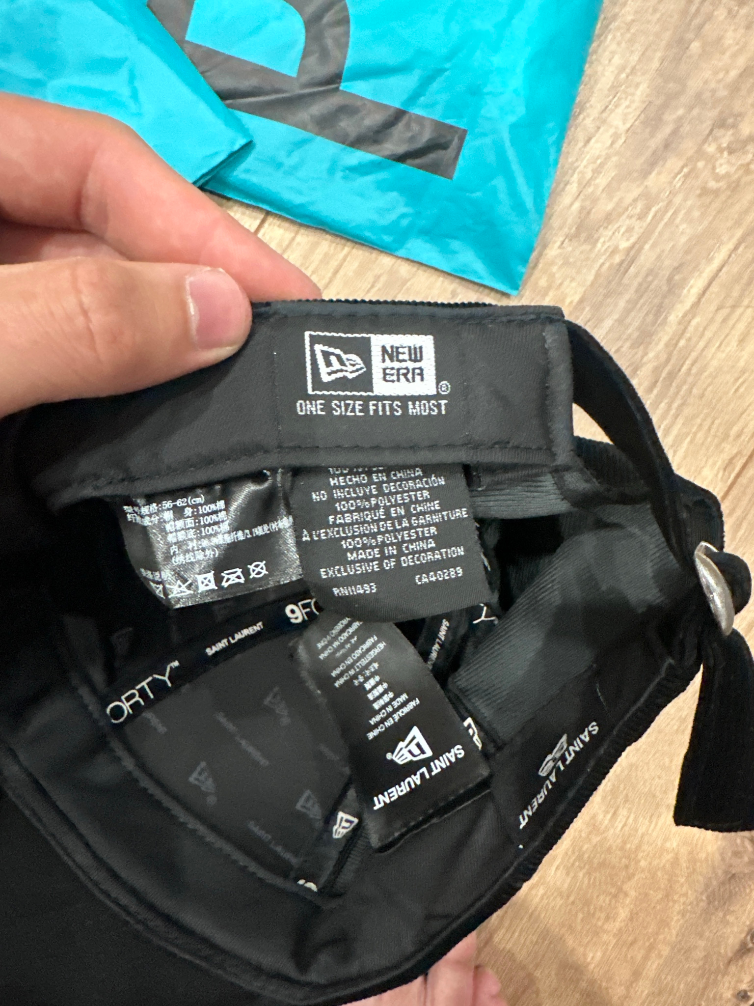 Yves Saint Laurent x New Era Кепка, миниатюра 11