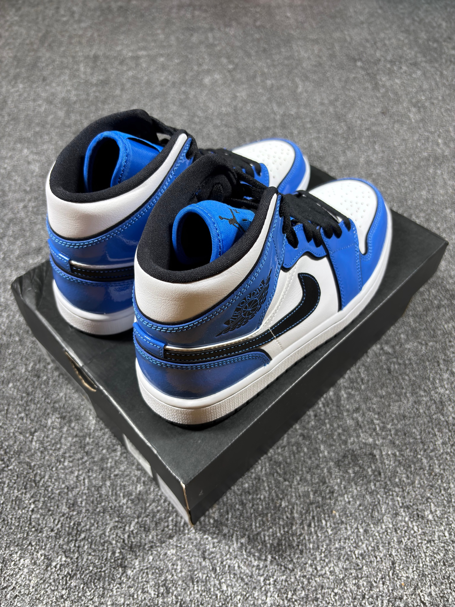 Nike Air Jordan 1 Mid “Signal Blue”, миниатюра 2