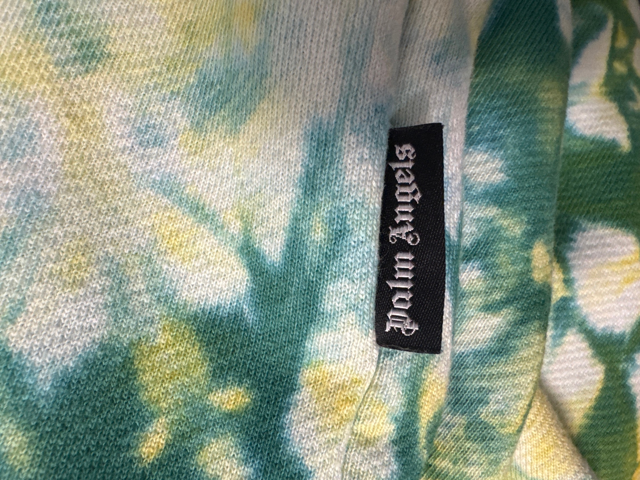 Palm Angels Tie Dye Burning Head Hoodie, миниатюра 8