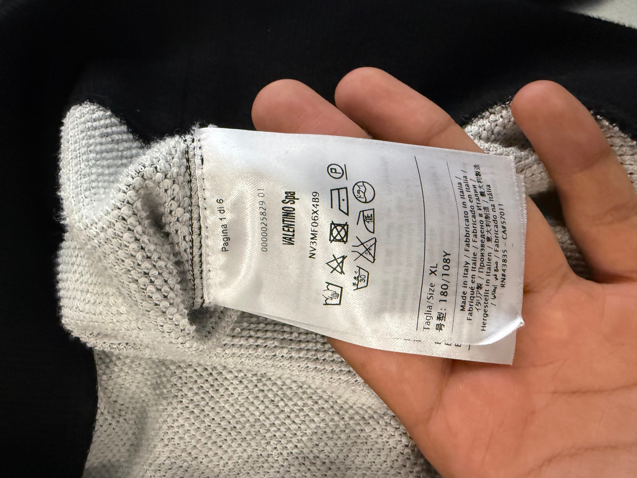 Valentino Свитшот, миниатюра 4
