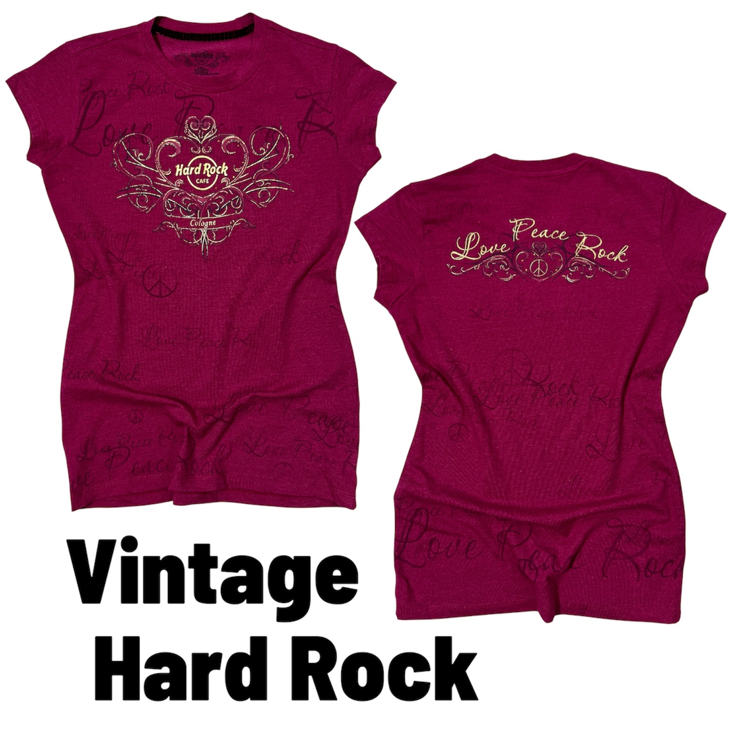 Hard Rock Hard Rock slim fit tee, миниатюра 1