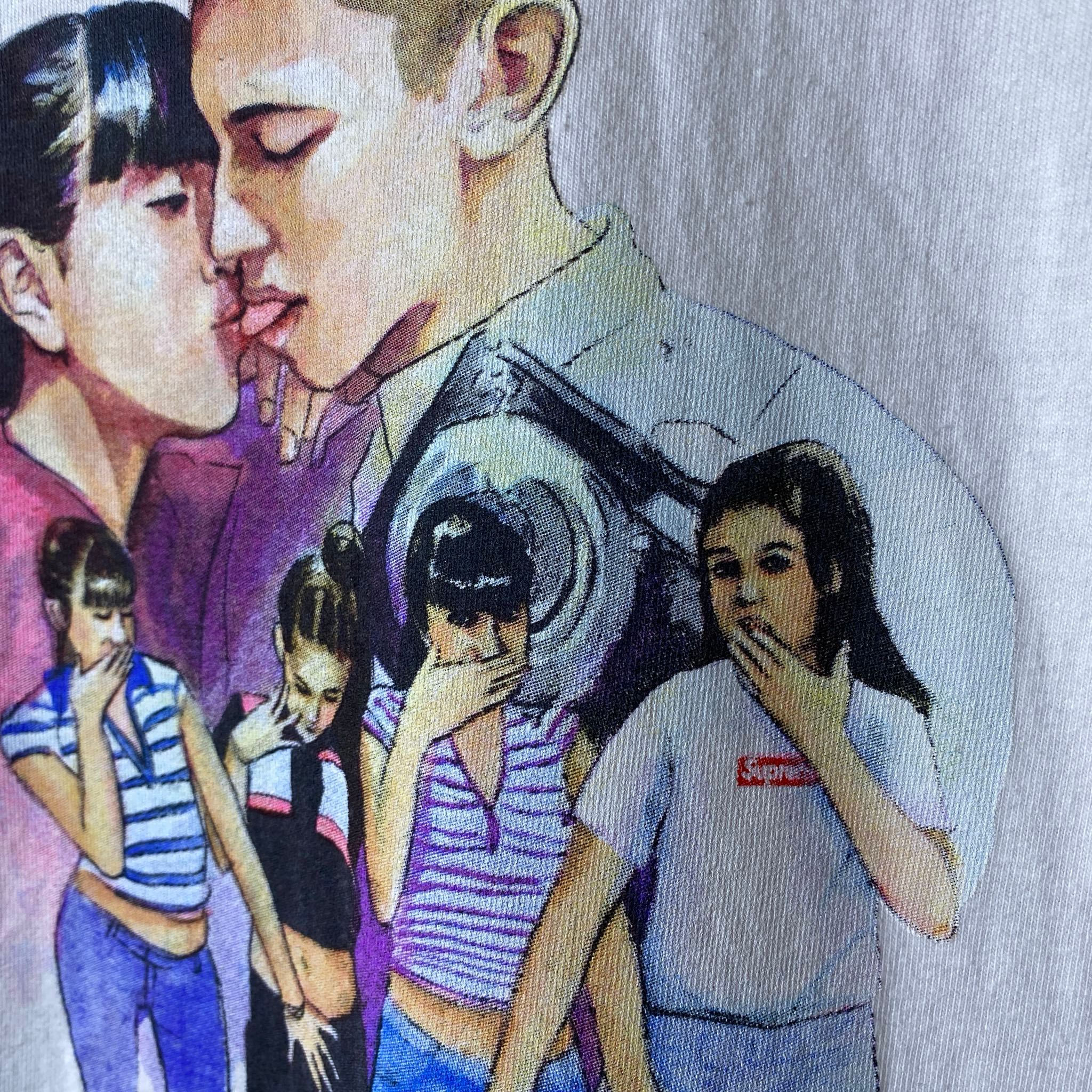 SUPREME KISS TEE WHITE FW17, миниатюра 3