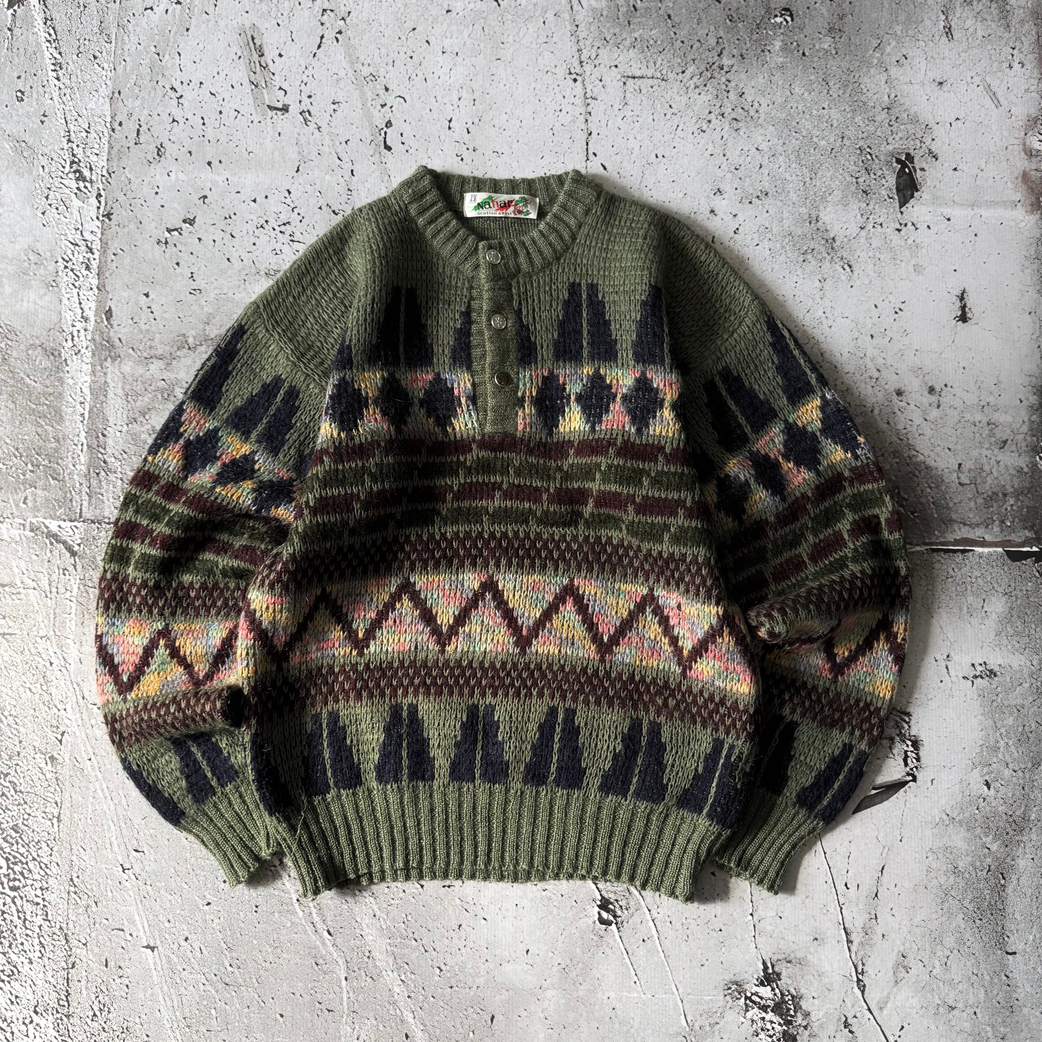 Nahar 1990s Vintage Scottish Sweater, миниатюра 1