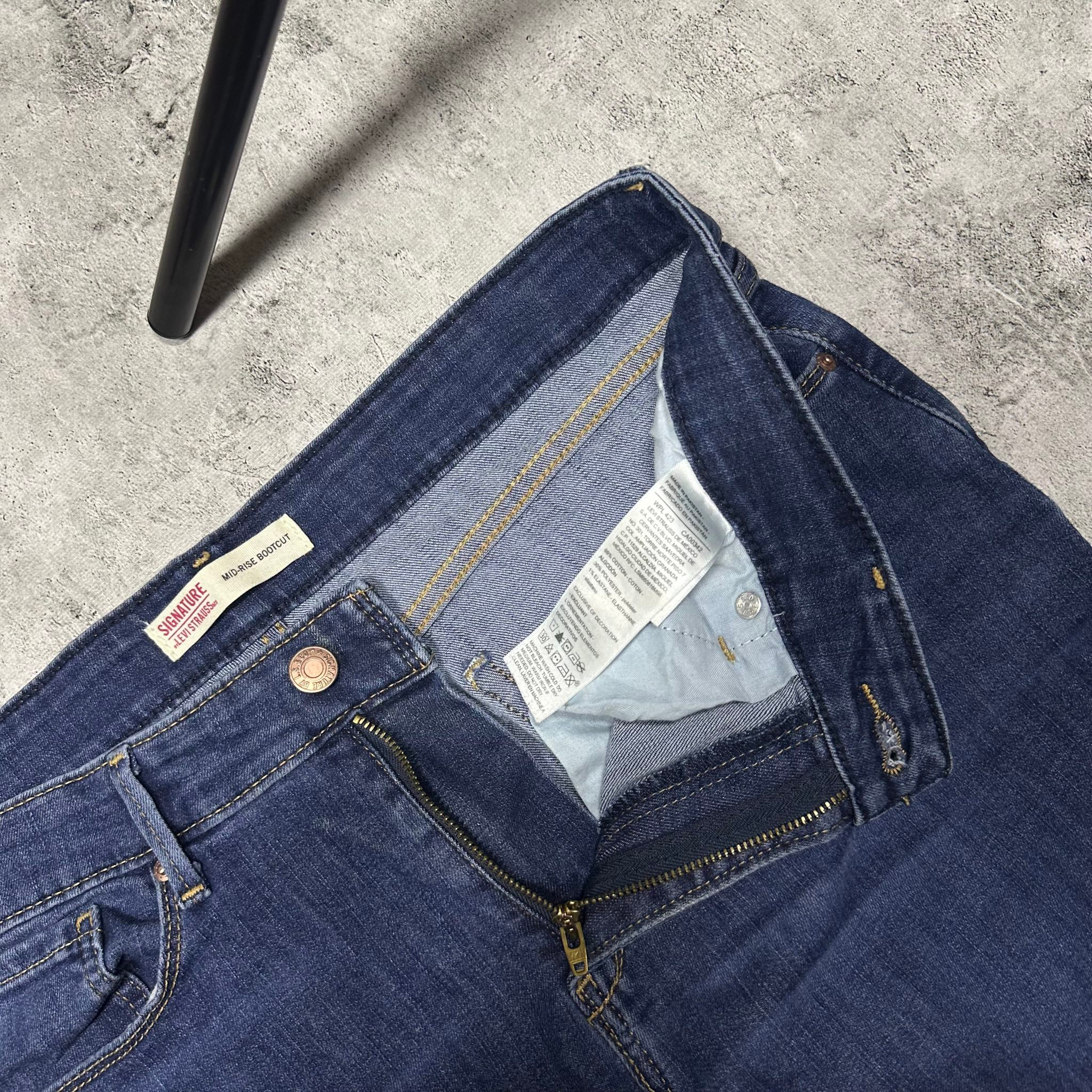 Levi's Signature mid-rise bootcut jeans, миниатюра 6