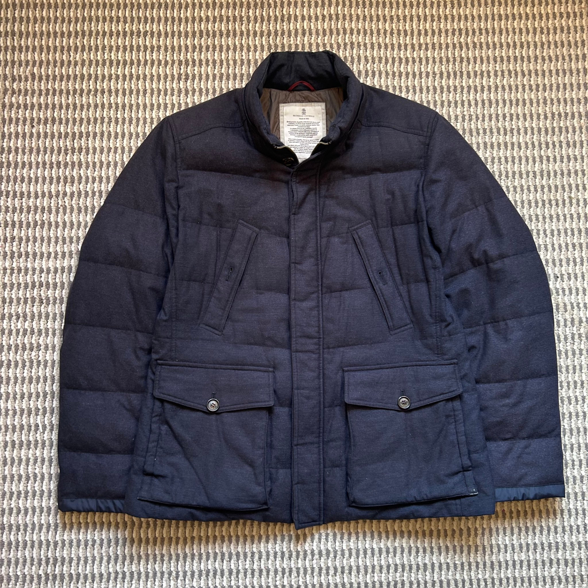Brunello Cucinelli Шерстяной пуховик, миниатюра 1