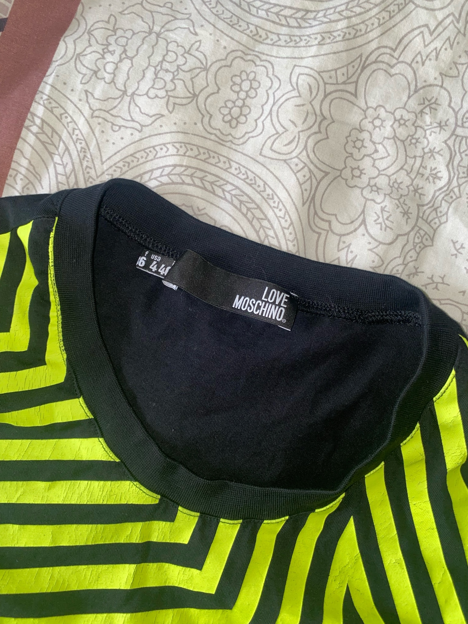 Love Moschino Optical star tee, миниатюра 3