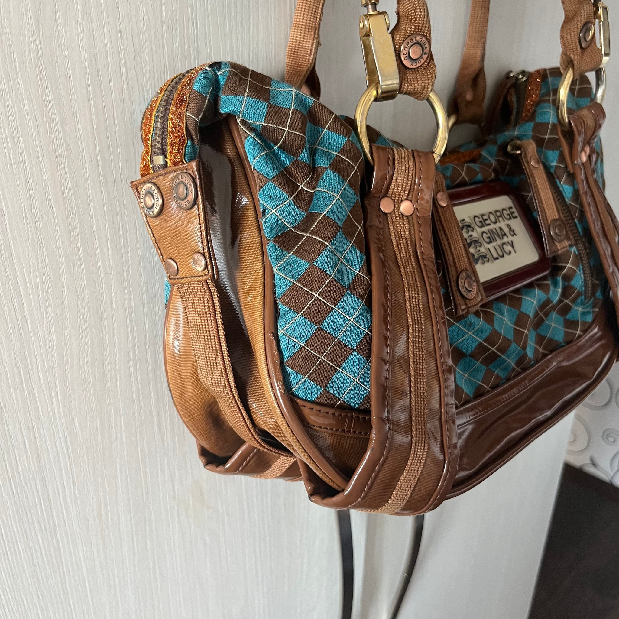 George gina lucy Argyle print, миниатюра 6