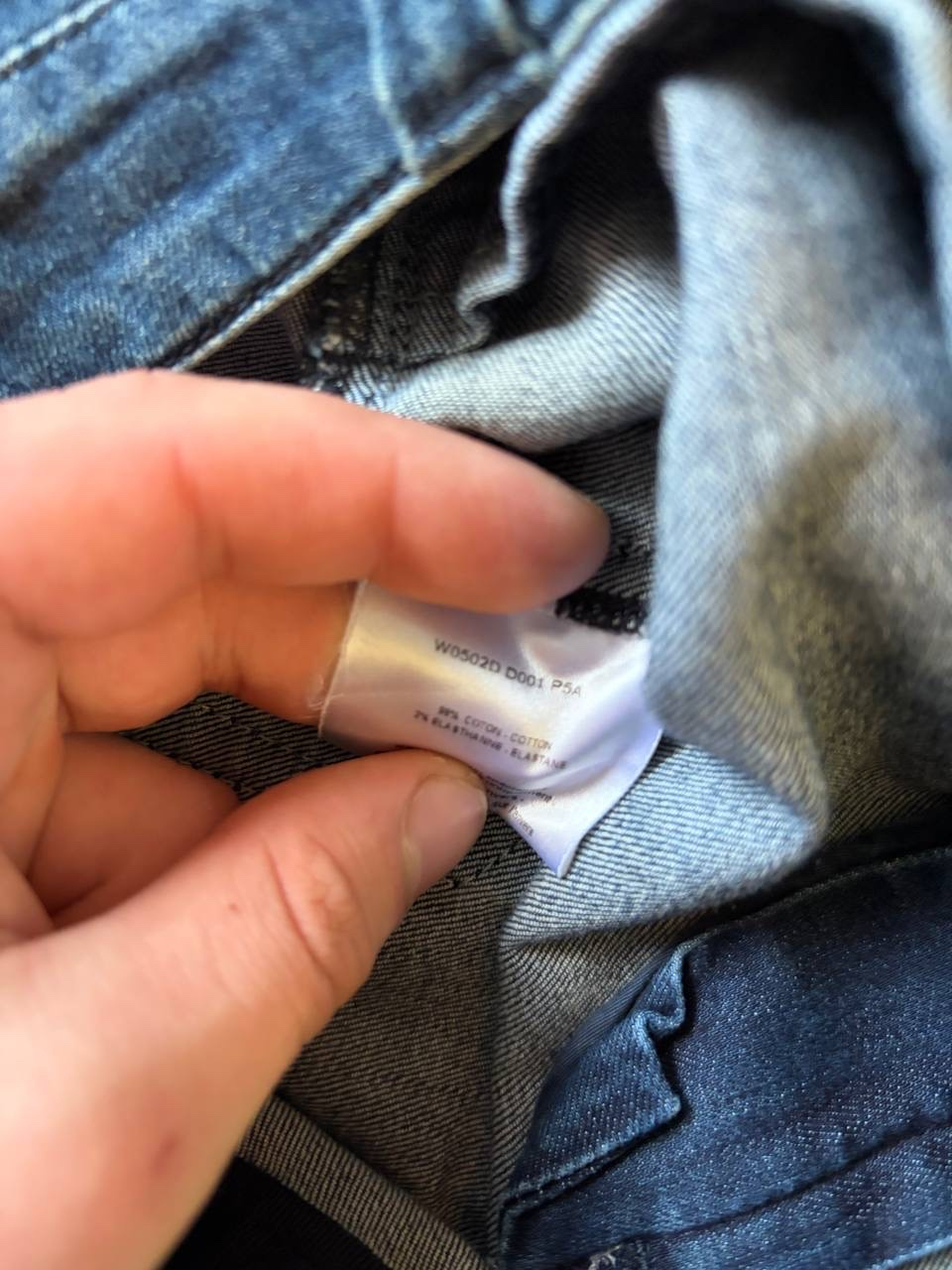 Lanvin Archive Hearts logo zip-down jeans, миниатюра 13