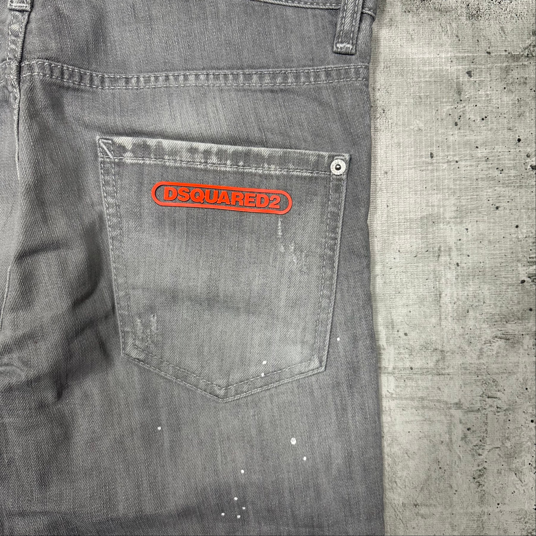 Dsquared2 Cool Guy grey slim jeans 2019, миниатюра 7