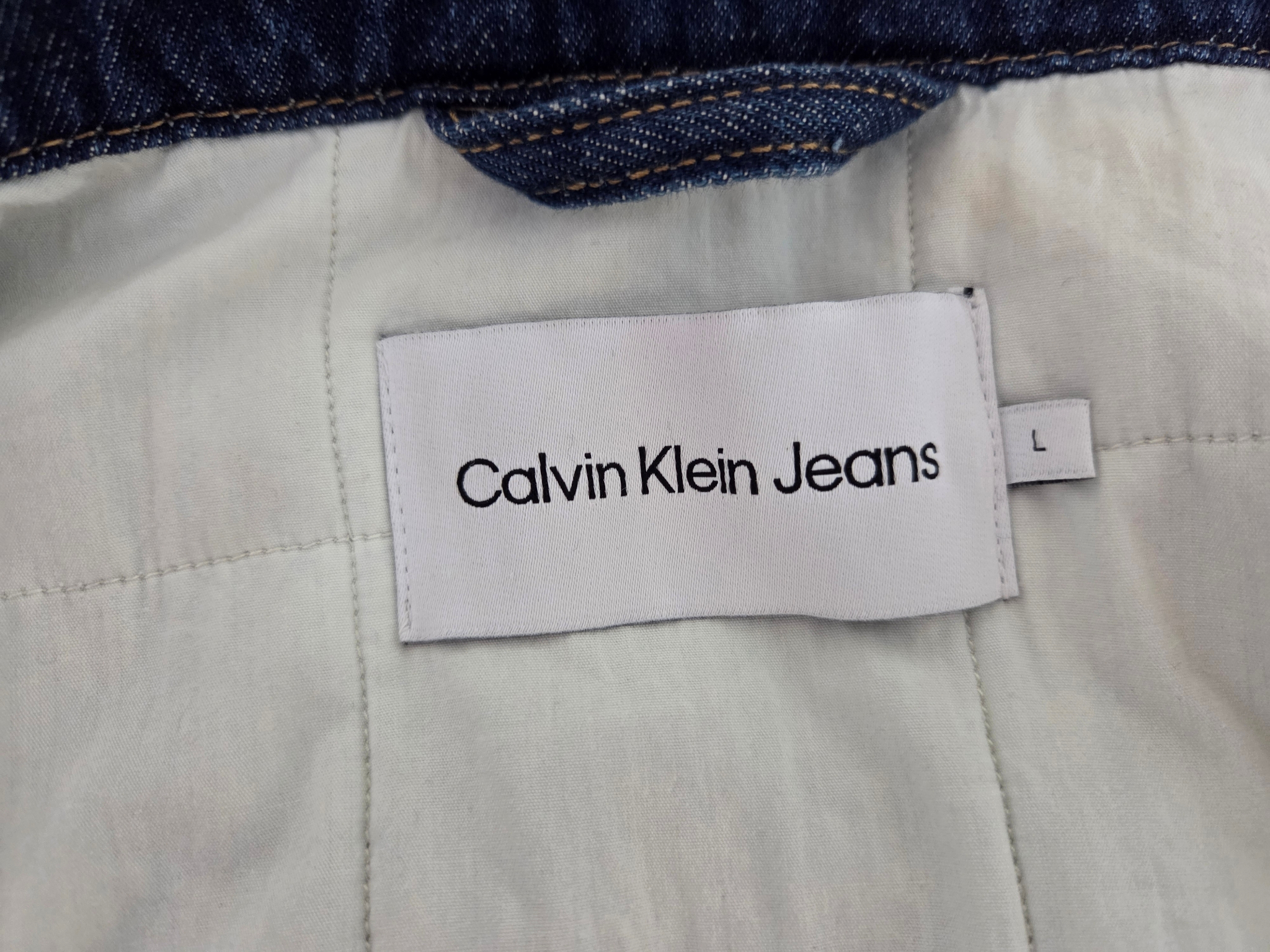 Calvin Klein Denim bomber jacket, миниатюра 3