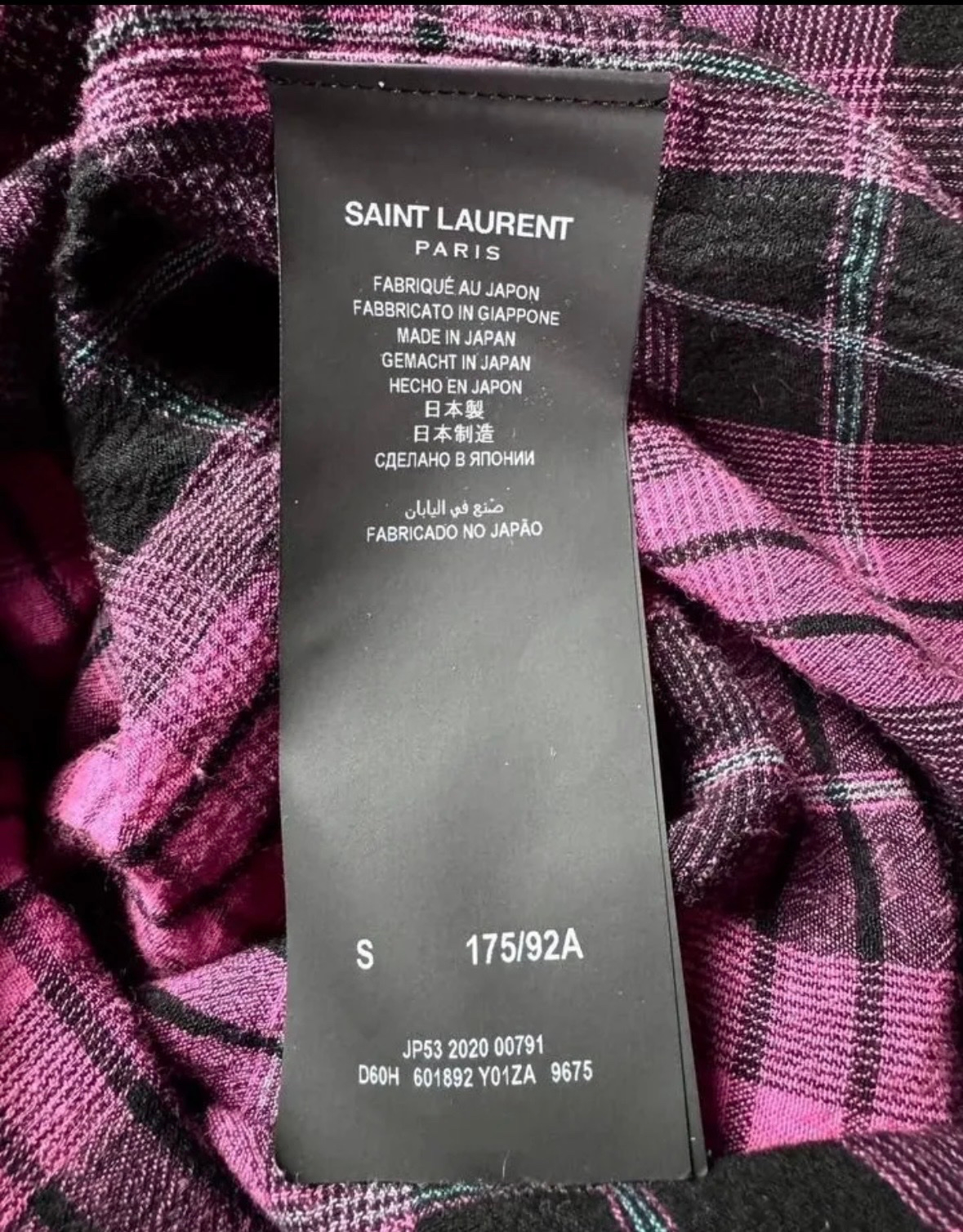 Saint Laurent Рубашка, миниатюра 5