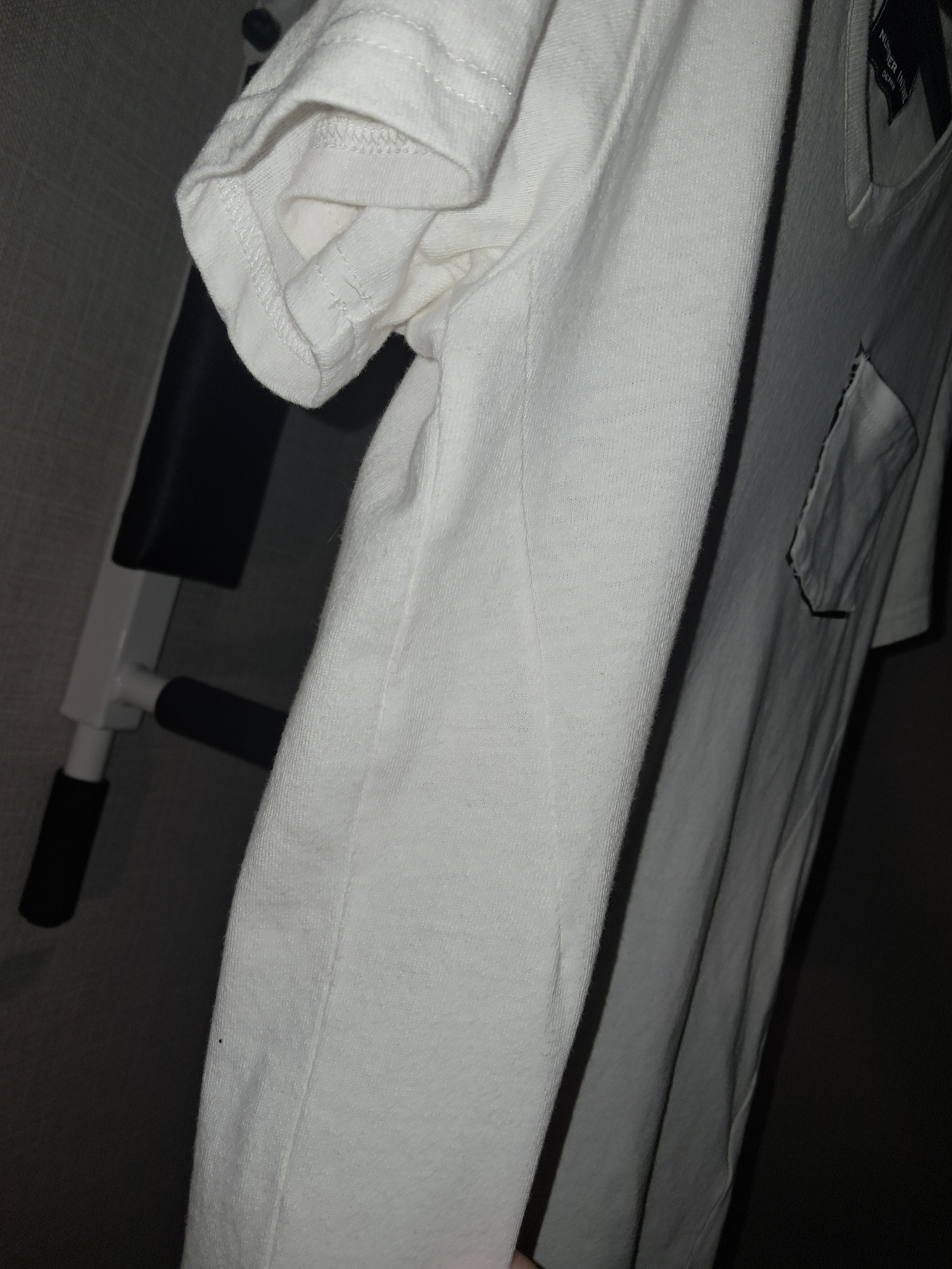 Number (N)ine Denim pocket music notes shirt, миниатюра 7
