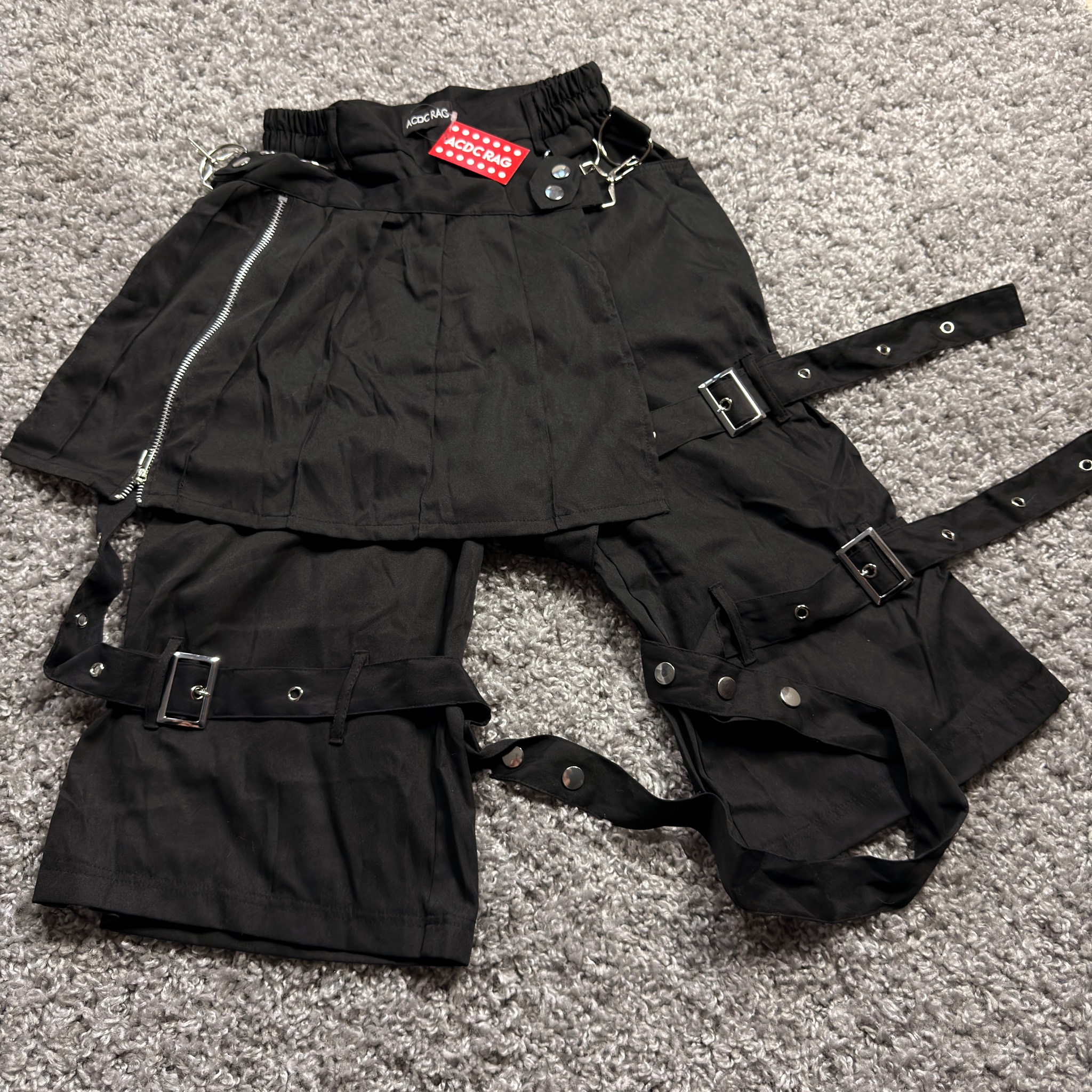 ACDC RAG SHORTENED BONDAGE PANTS, миниатюра 11
