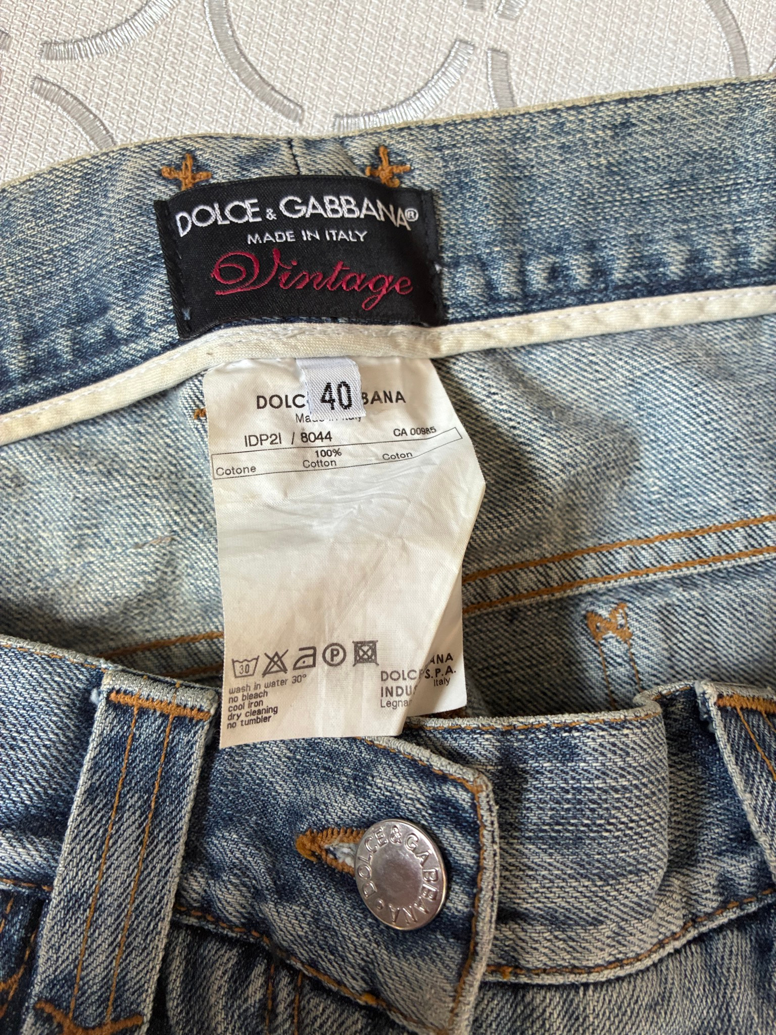 Dolce & Gabbana bootcut spring-summer 2003, миниатюра 3