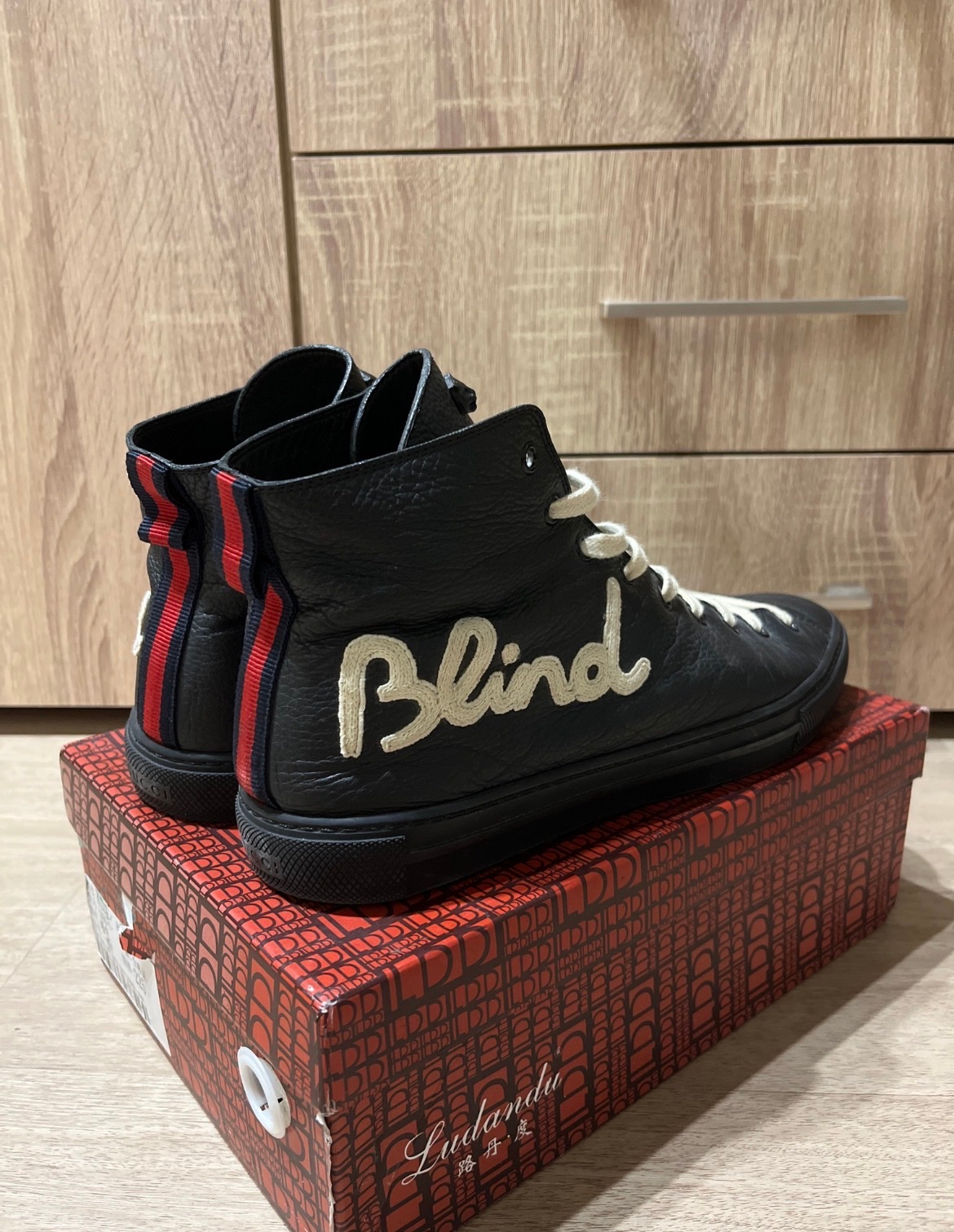Gucci Blind For Love High-Tops, миниатюра 9