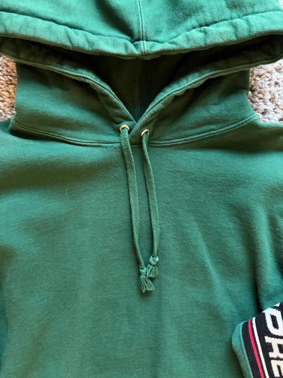 Supreme Text Rib Hoodie, миниатюра 3