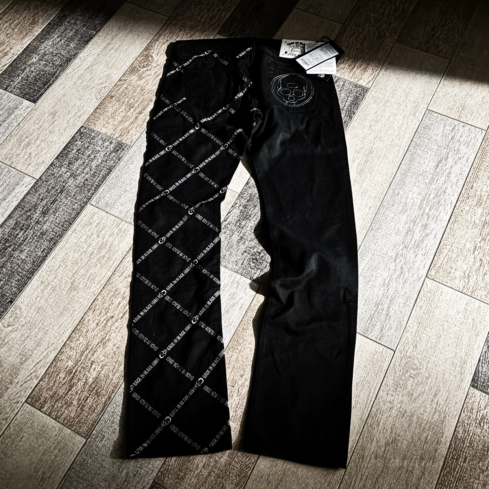Devil Nut x Back in Black Jeans Джинсы, миниатюра 2