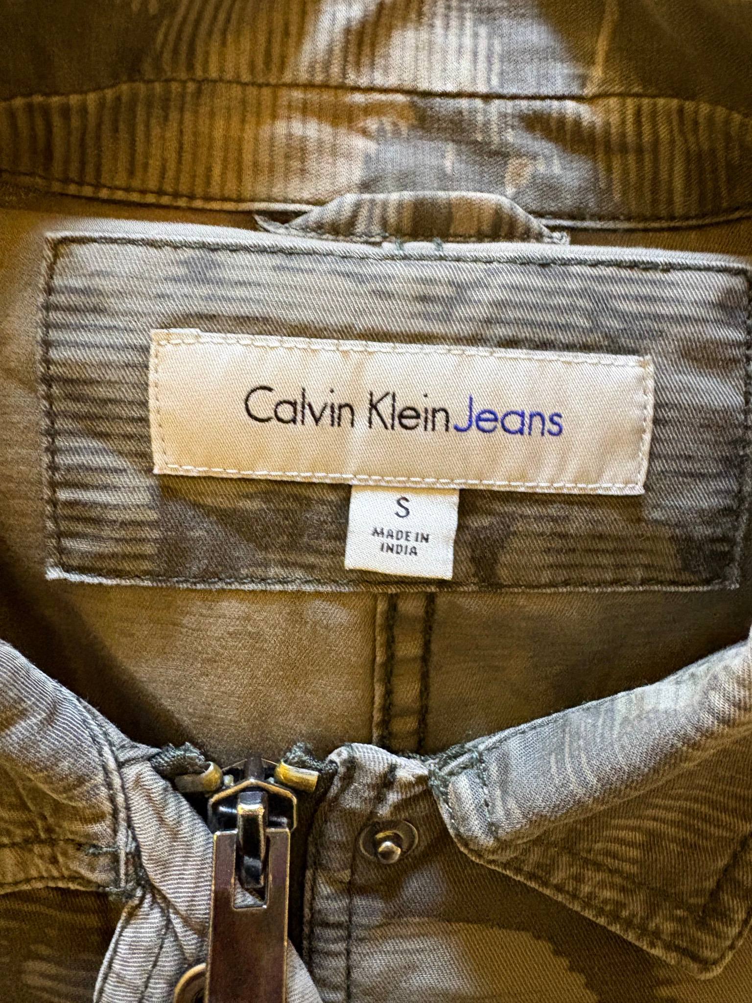 Calvin Klein Jeans Print Field Jacket, миниатюра 3