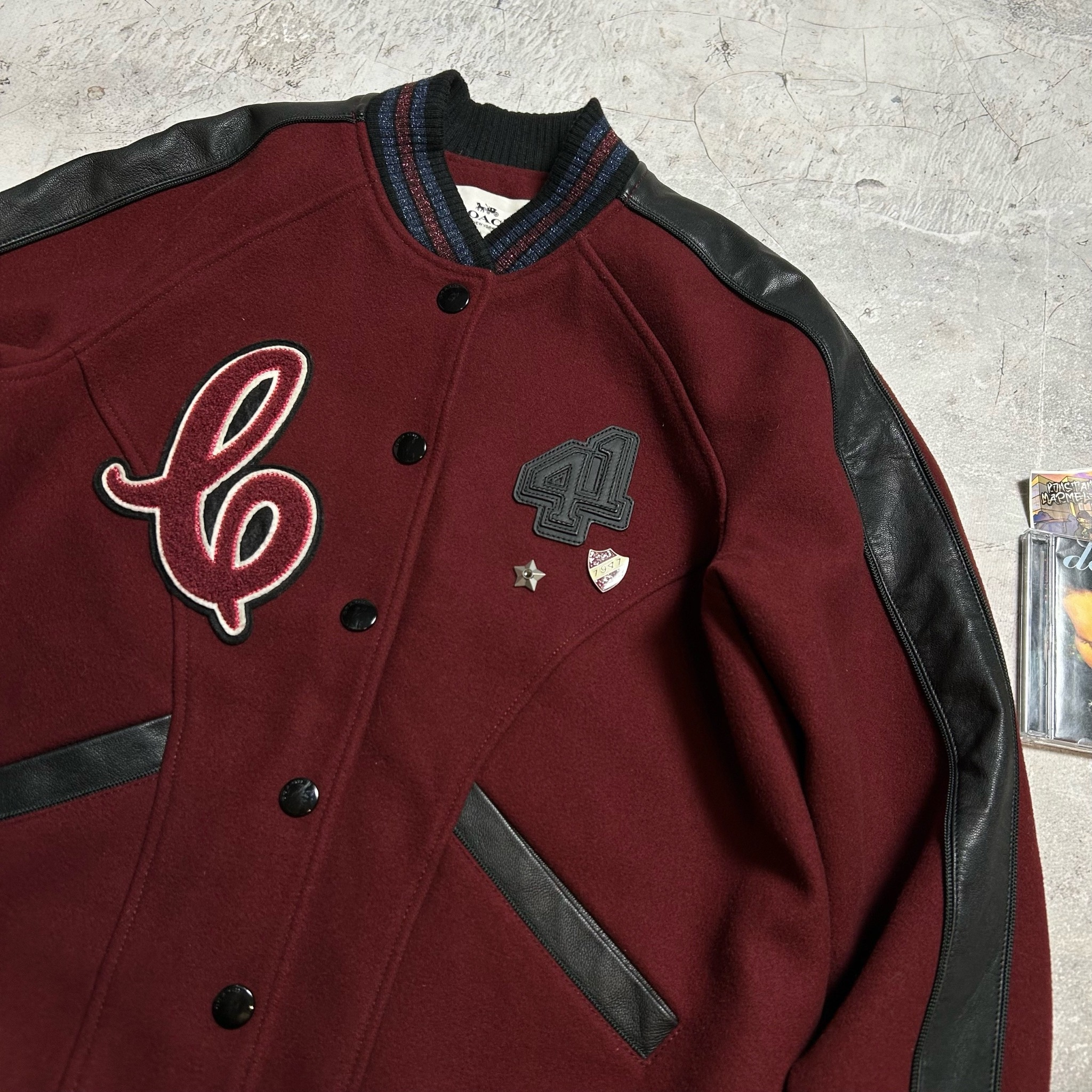 Coach Burgundy Varsity Boyfriend, миниатюра 2