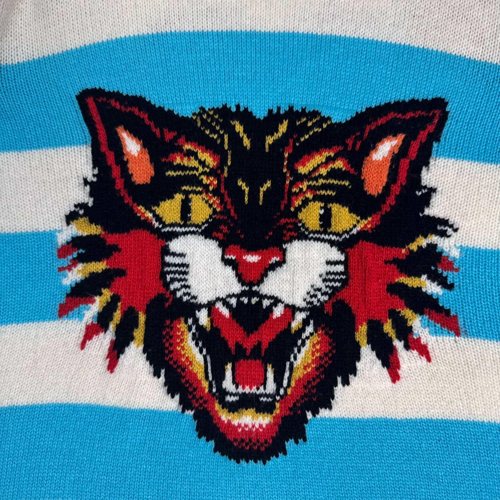 Gucci Angry Cat Loved 2017 Sweater, миниатюра 4