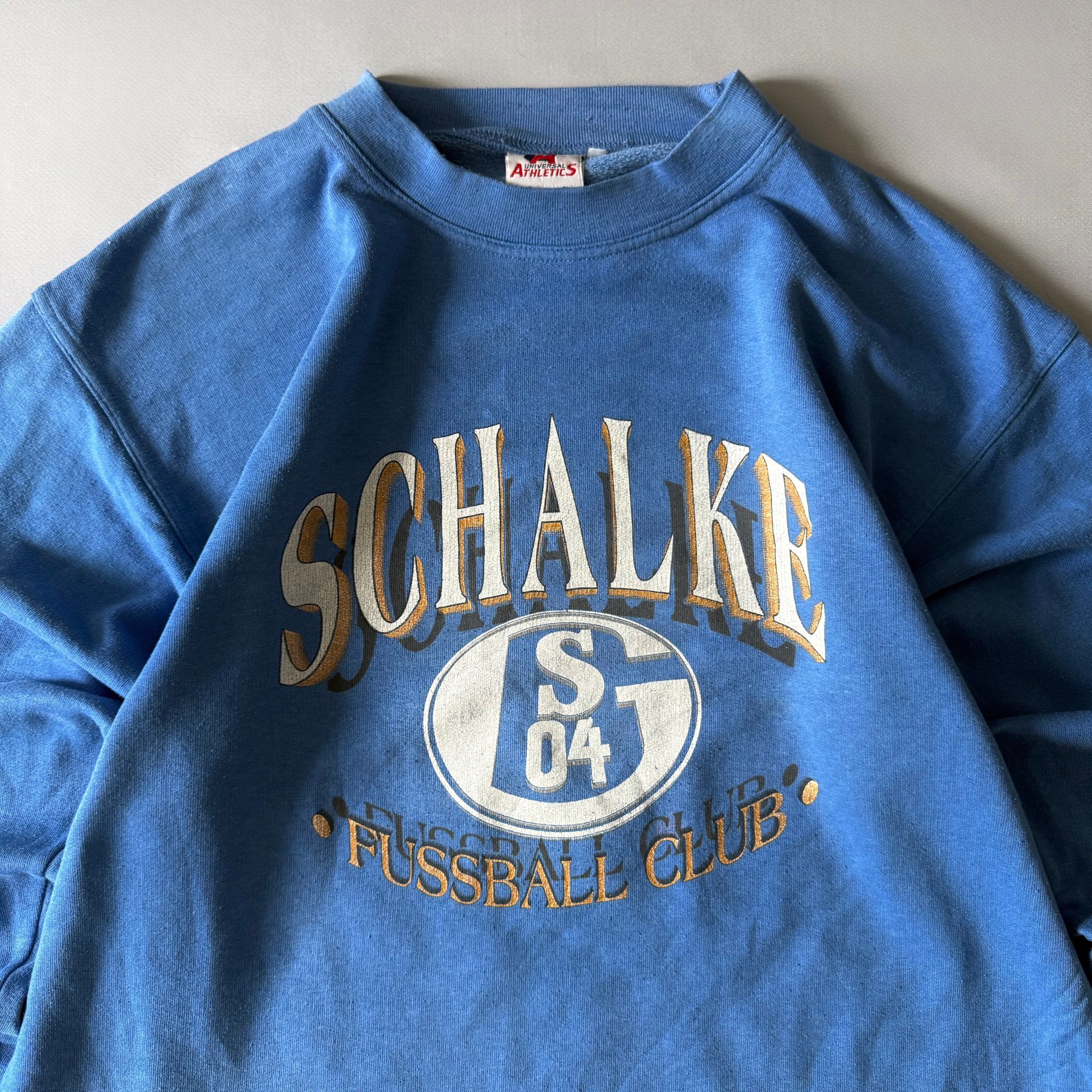 Universal Athletics 2000s Vintage FC Schalke 04 Long Sleeve Shirt, миниатюра 5