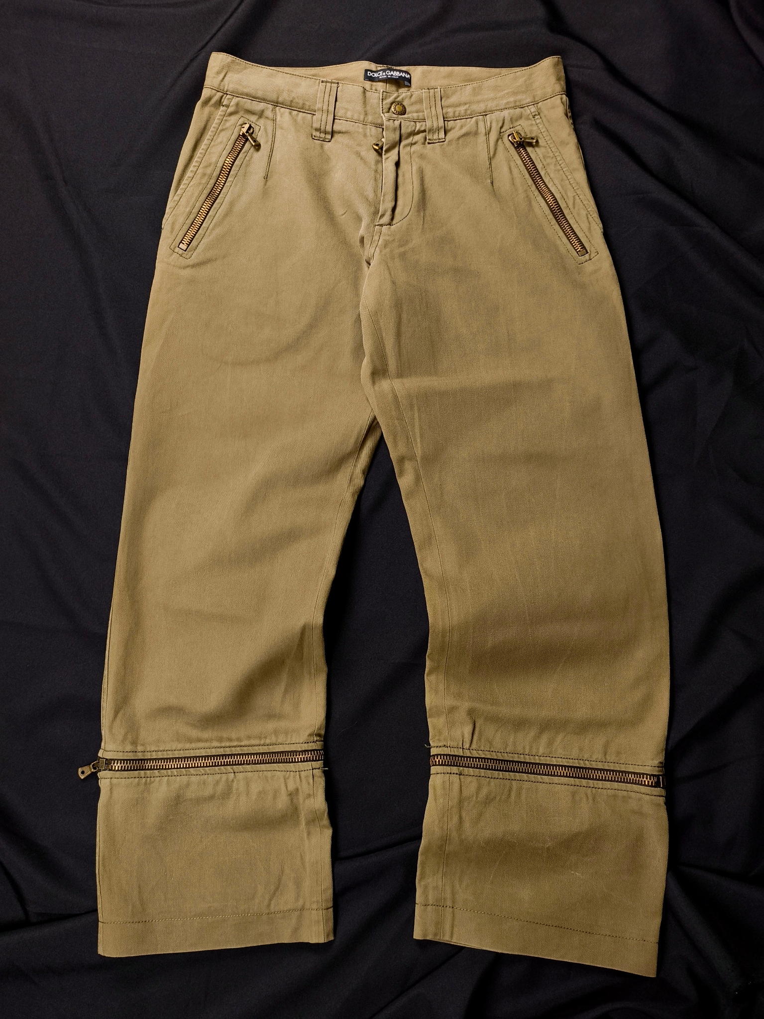 Dolce & Gabbana AW2003-2004 Zip Jeans, миниатюра 10