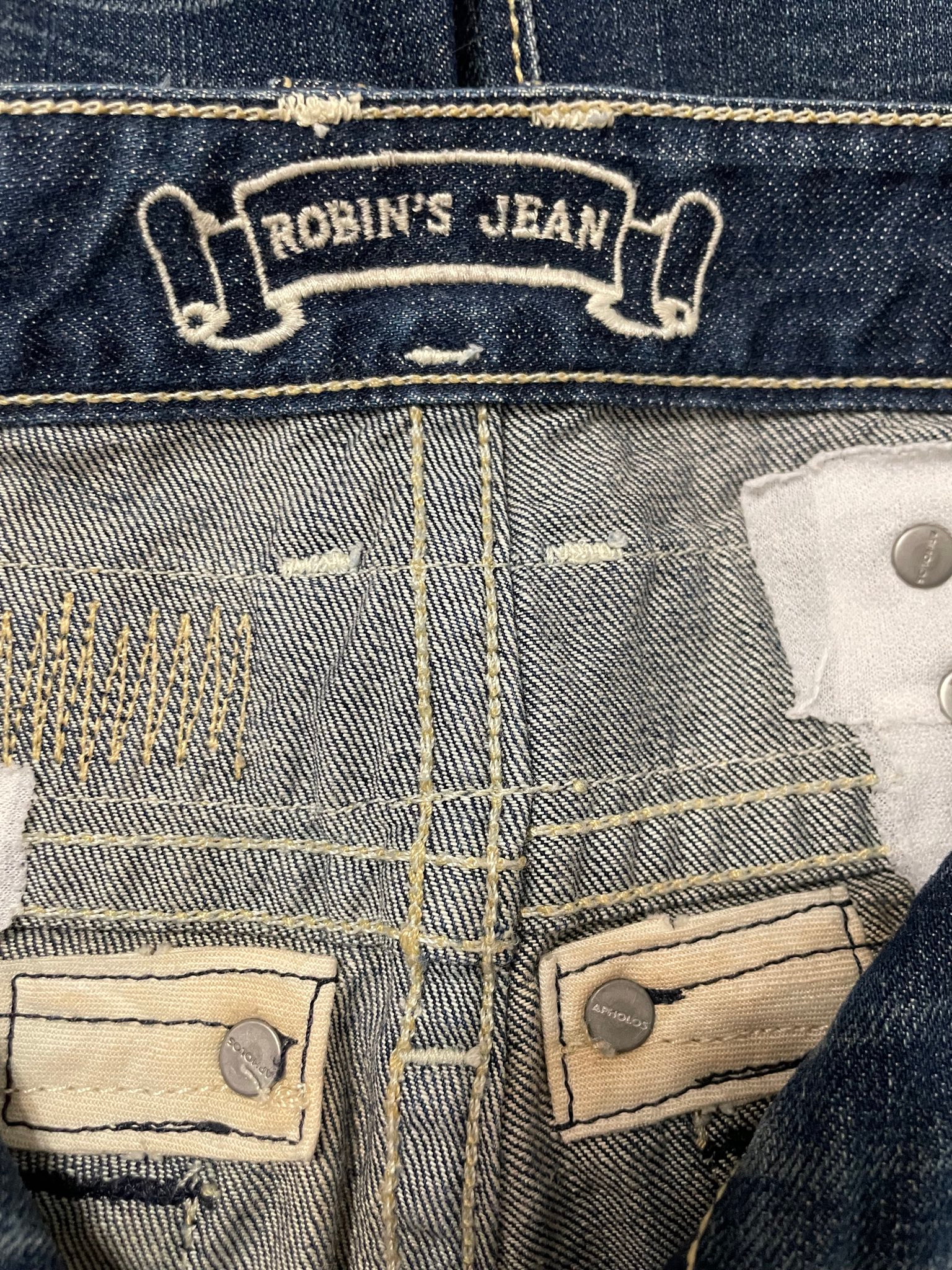 Robin’s jean LEATHER FLAP OG, миниатюра 4