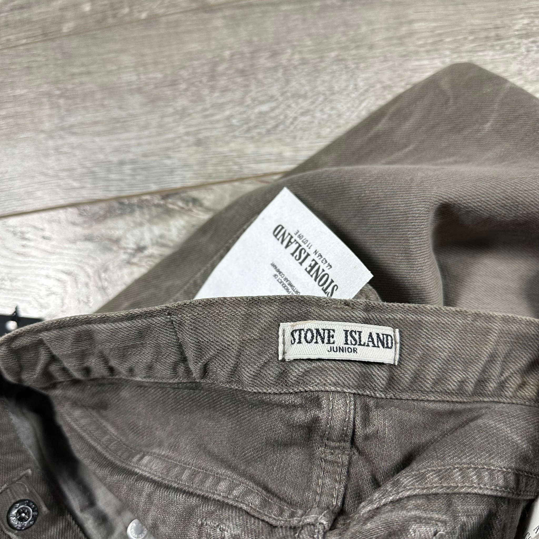 Stone Island Slim Junior Jeans, миниатюра 5