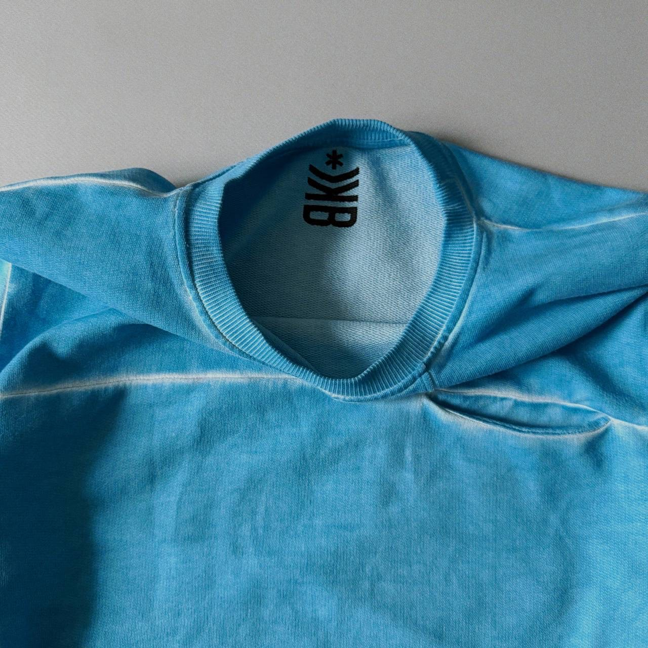 Bikkembergs Garment Dyed Sweatshirt, миниатюра 3