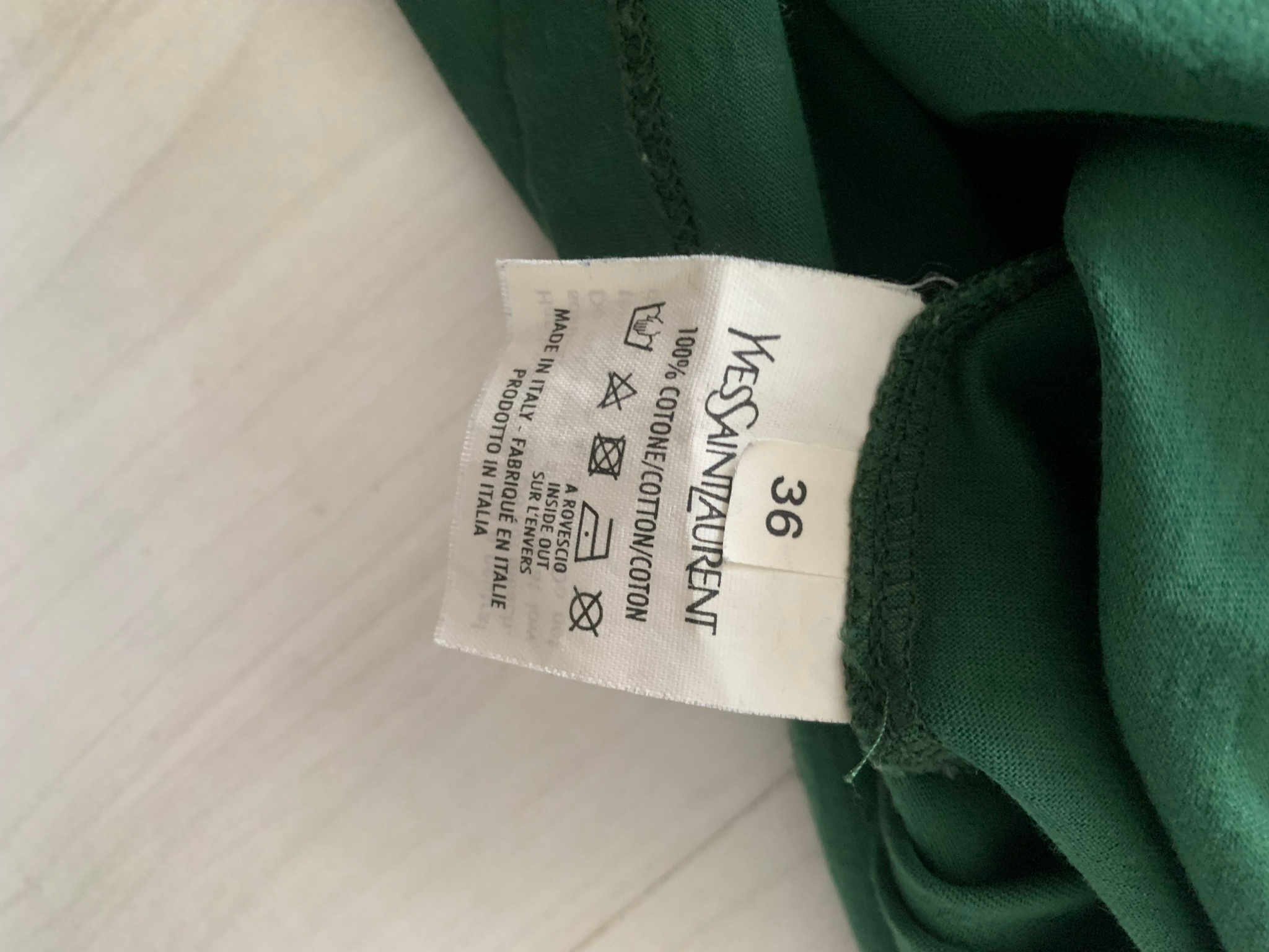 Saint Laurent Logo shirt, миниатюра 5