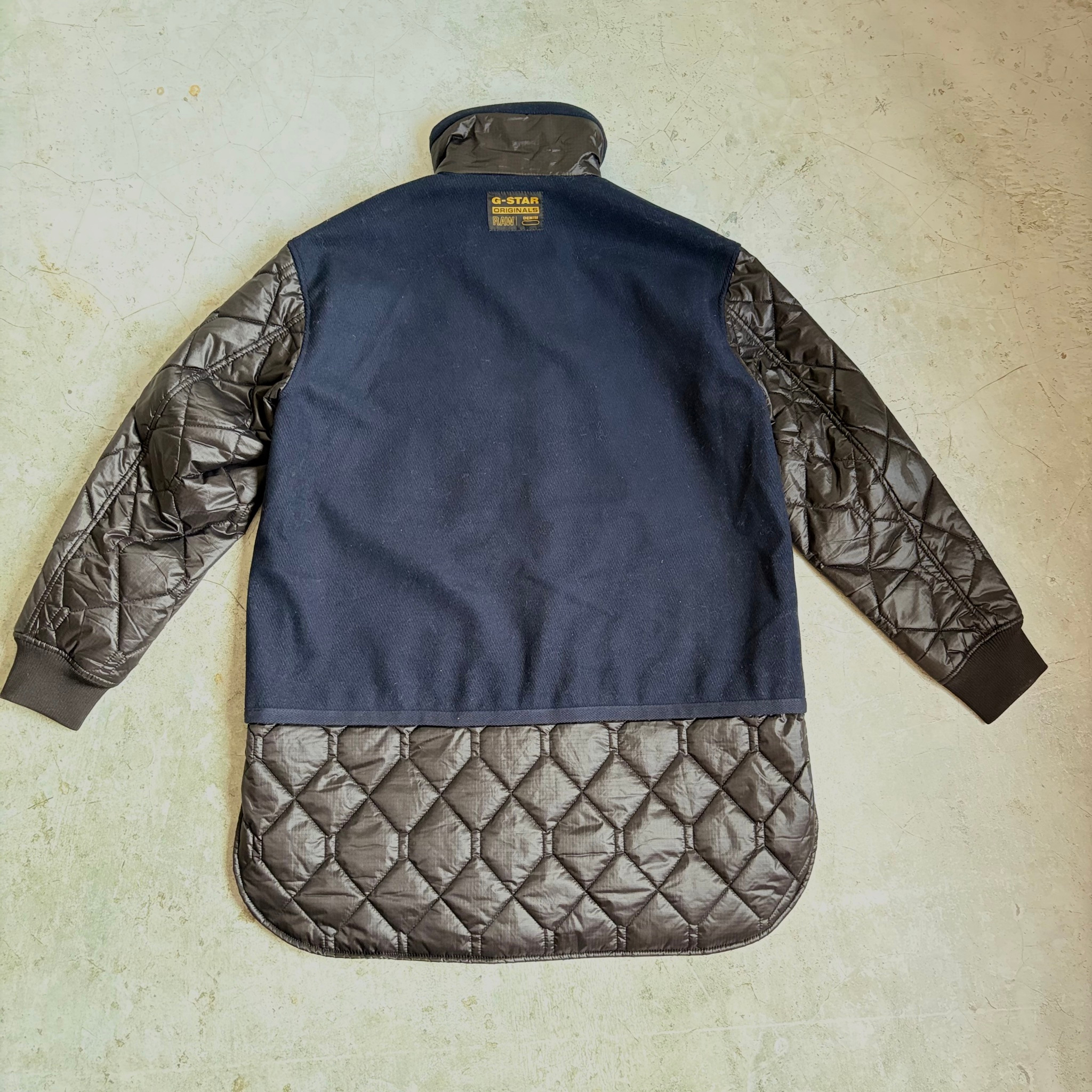 G-Star RAW Long Wool Quilted Liner, миниатюра 2