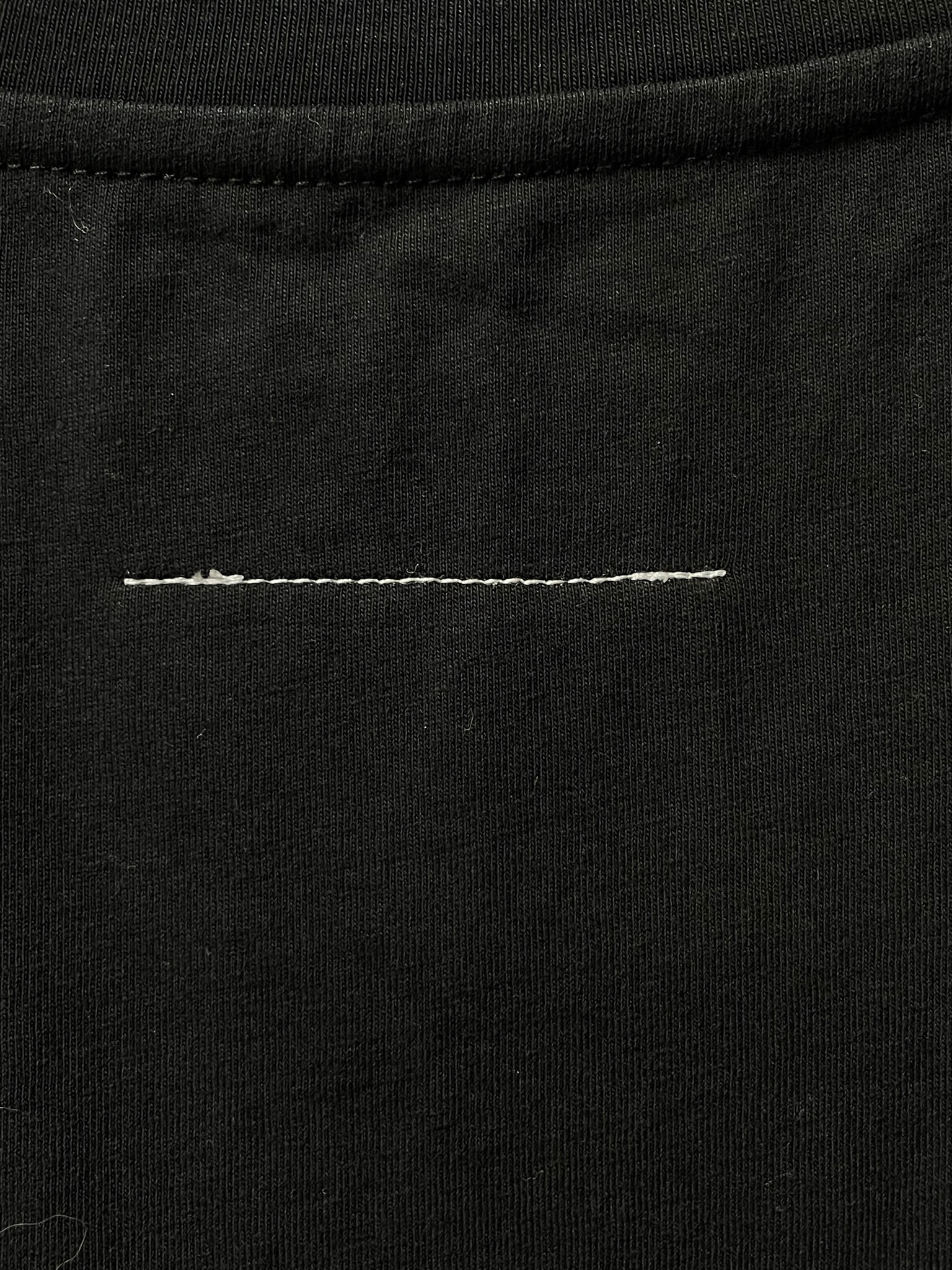 MM6 Maison Margiela Hacked Number Logo Appliqué T-Shirt, миниатюра 8