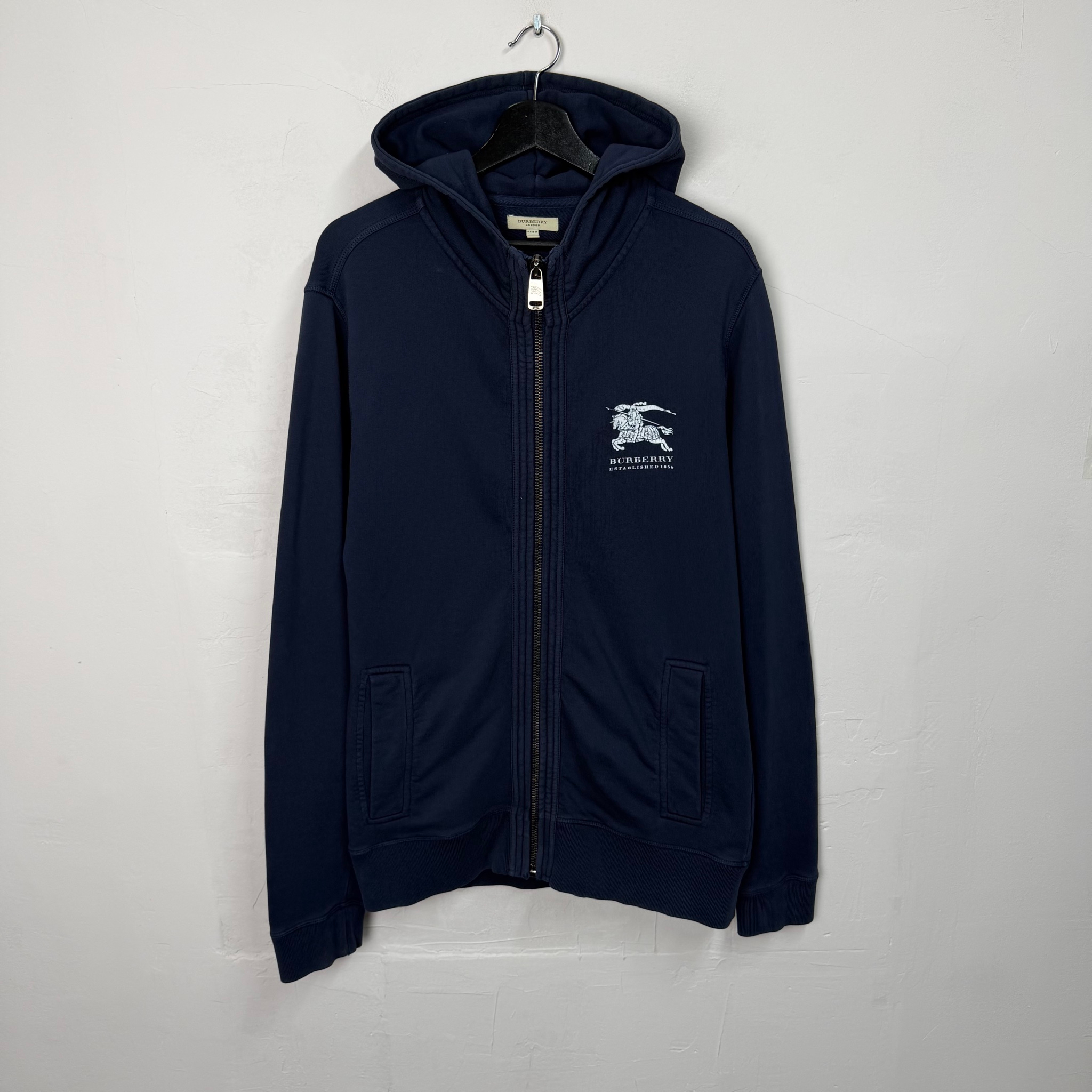 Burberry Logo Zip Hoodie, миниатюра 1