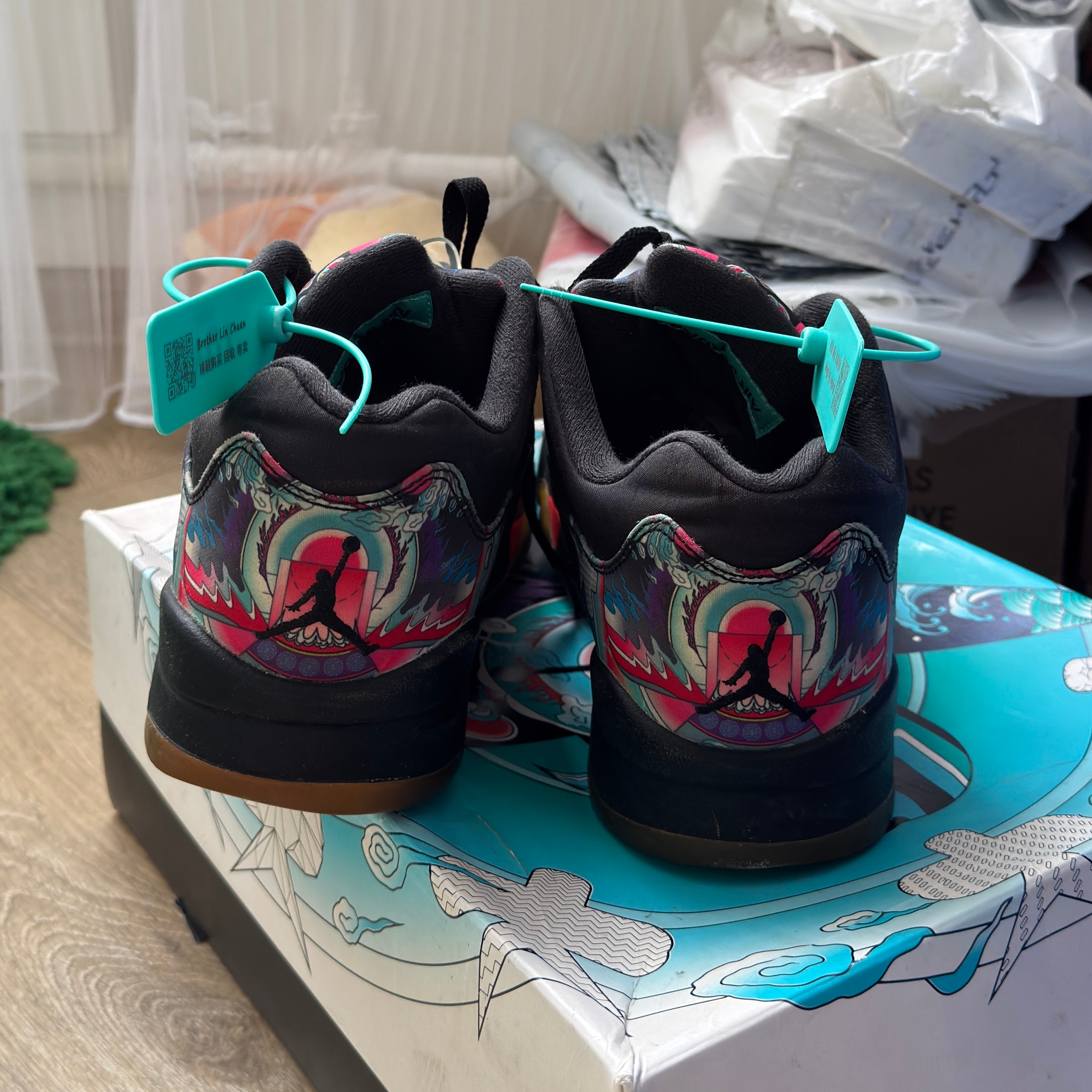 Nike Air Jordan Air Jordan 5 Retro Low "CNY" Kite, миниатюра 2
