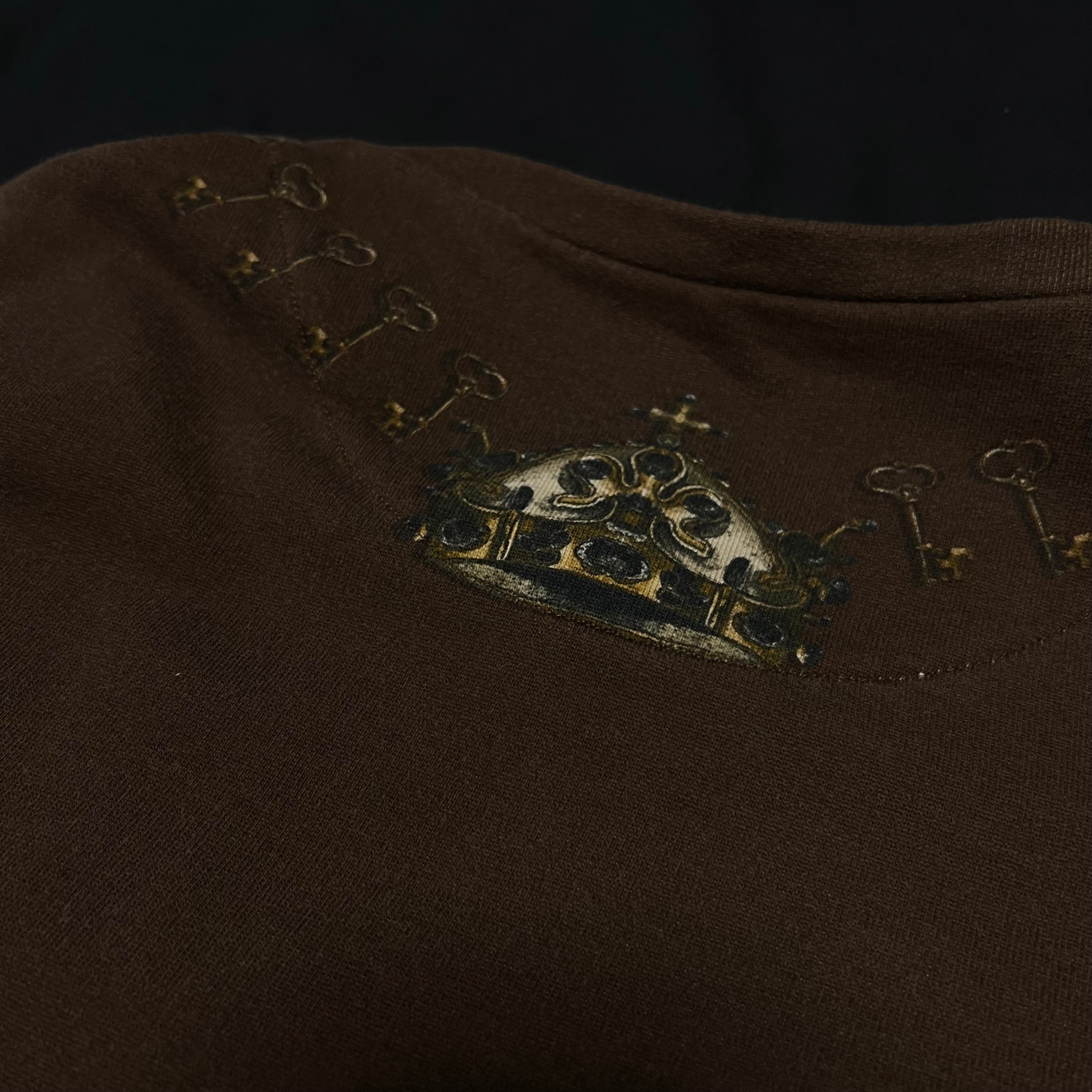 Dolce & Gabbana Brown Knight Axe Sweater, миниатюра 5