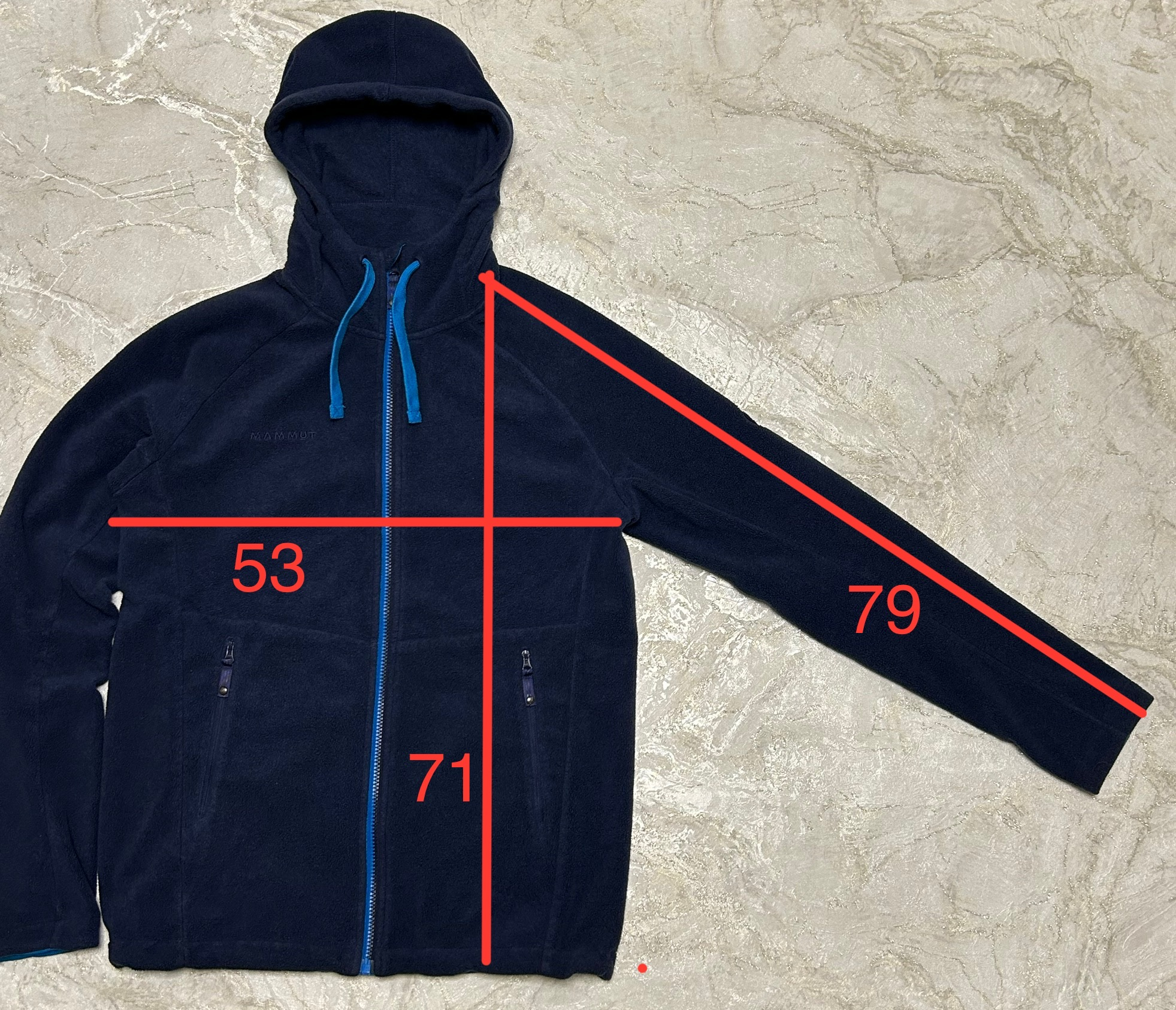 Mammut Зип худи флисовое, миниатюра 2