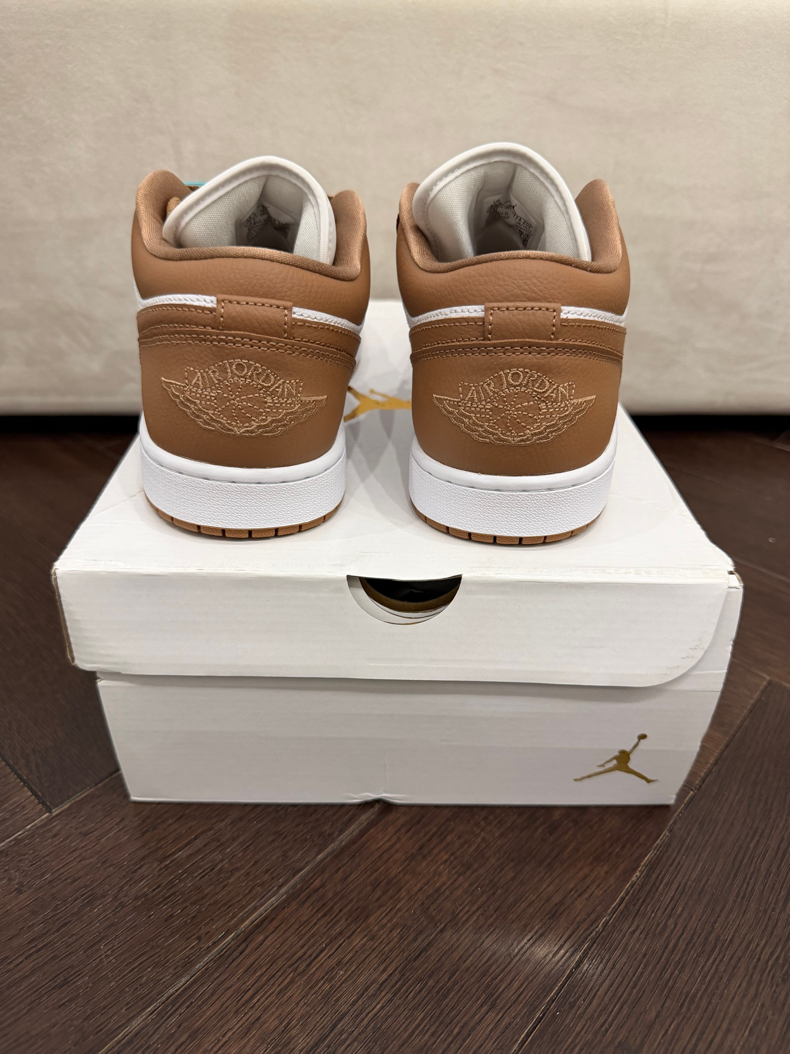 Nike x Air Jordan 1 Low Archeo Brown, миниатюра 3